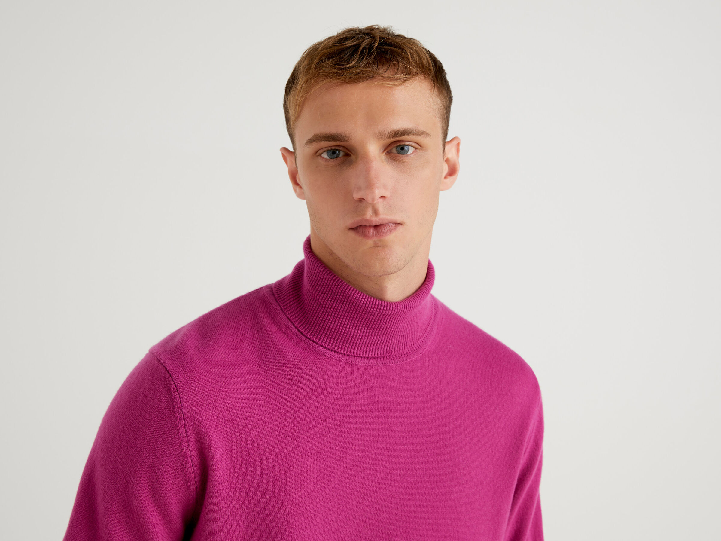 Rollkragenpullover aus reiner Schurwolle image number 3