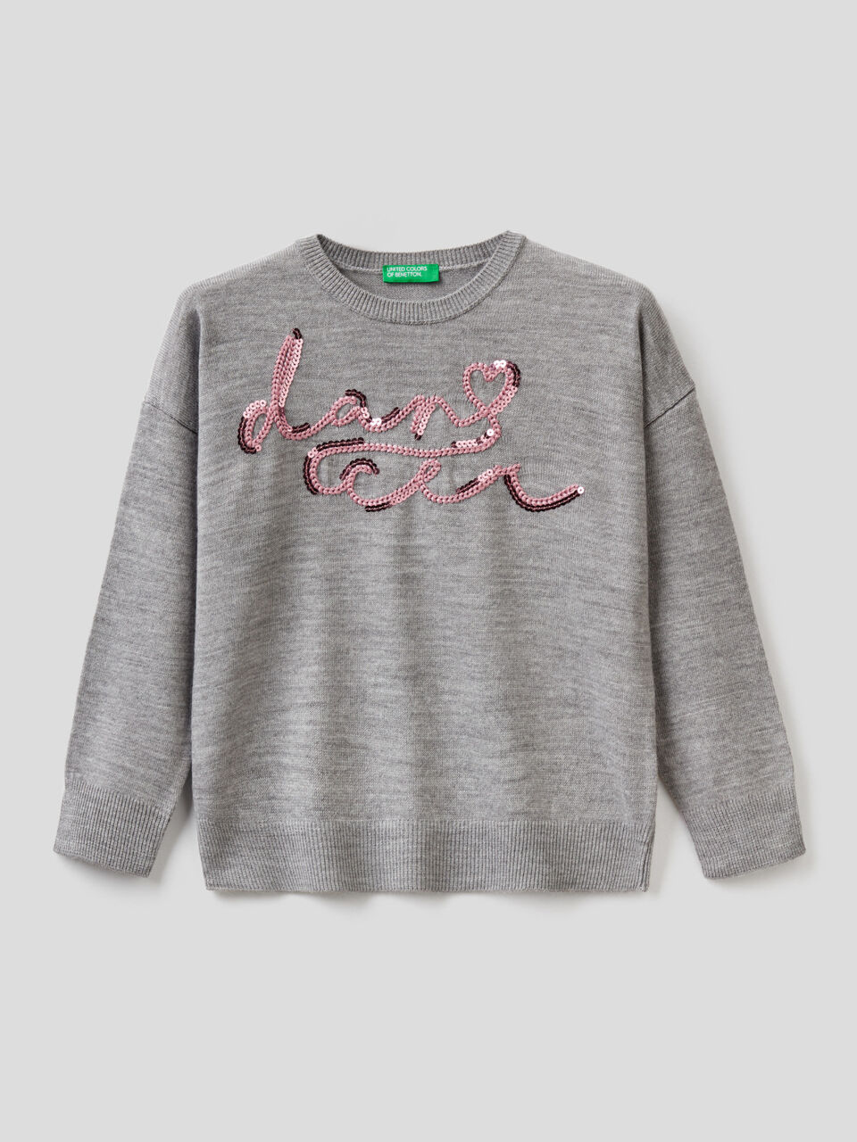 Pullover mit aufgesticktem Schriftzug image number 1