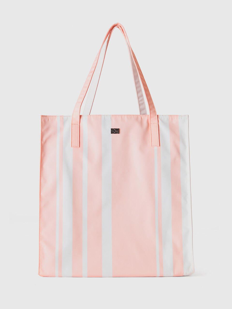Shopping Bag in Rosa gestreift