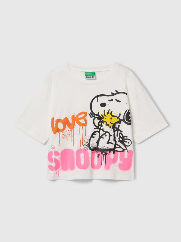 T-Shirt mit kastiger Passform ©Peanuts Mädchen