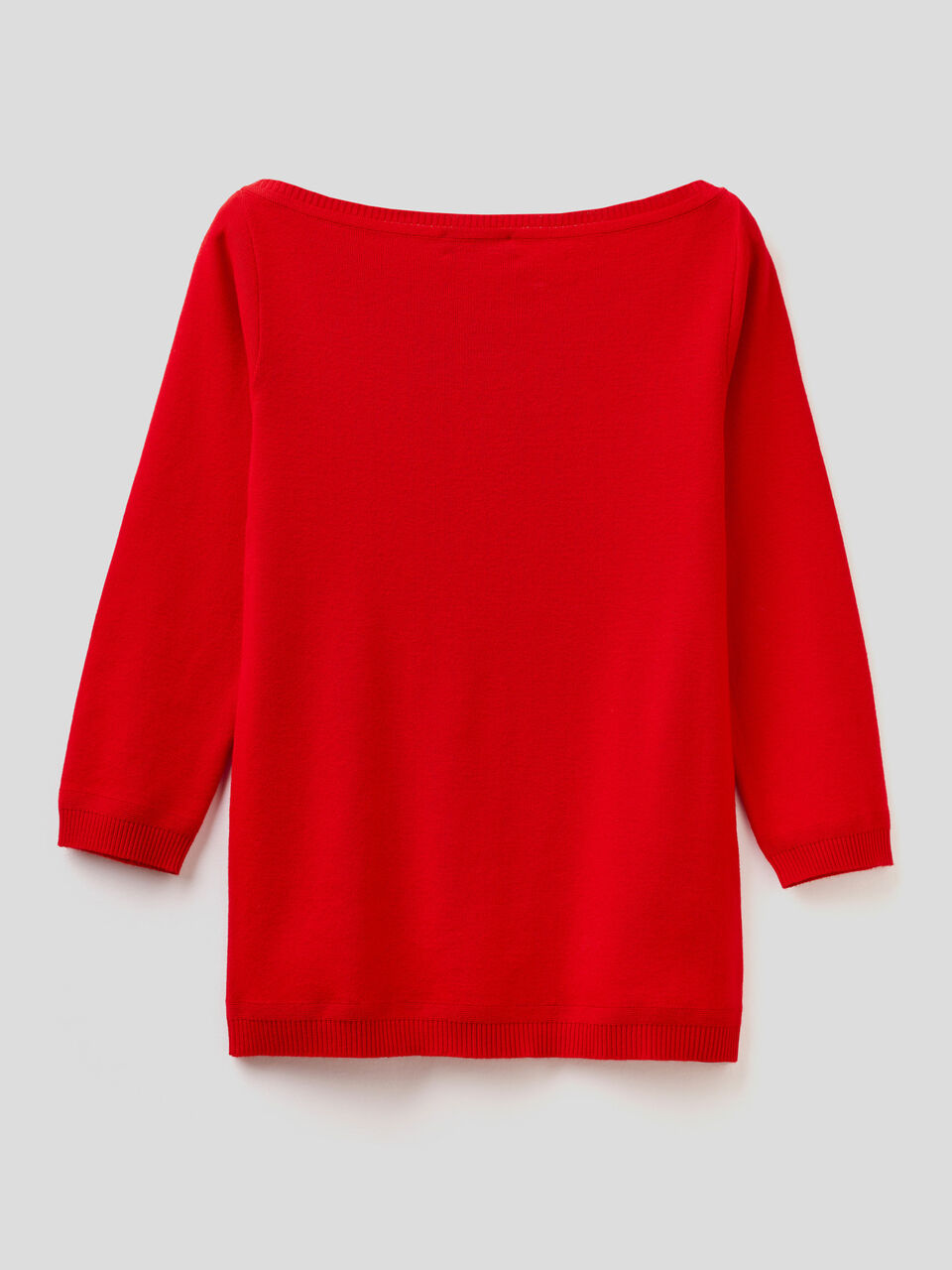 Pullover aus 100% Baumwolle mit U-Boot-Ausschnitt image number 2