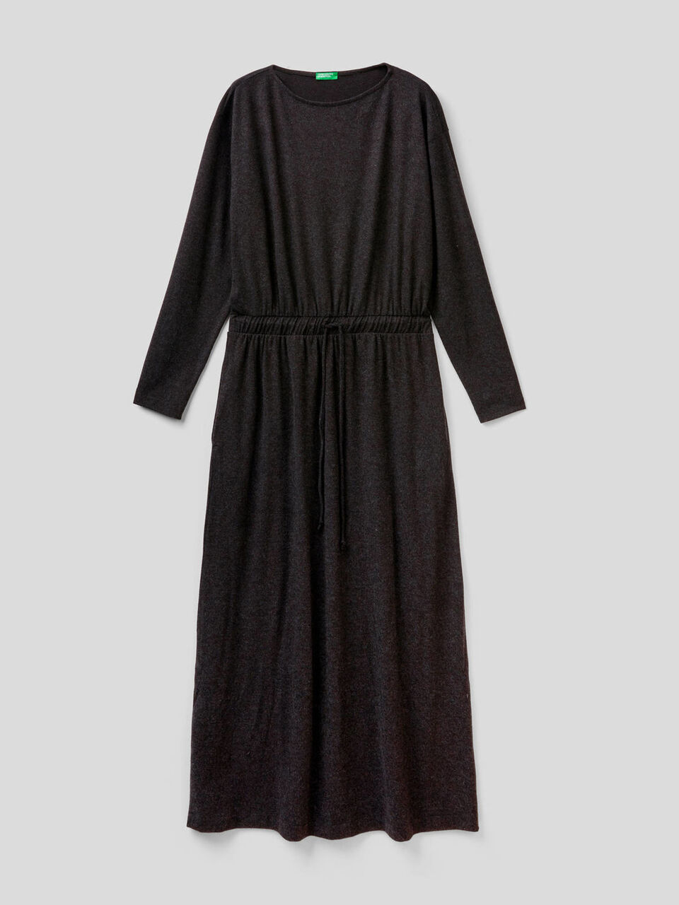 Langes, fließendes Kleid mit Tunnelzug image number 1
