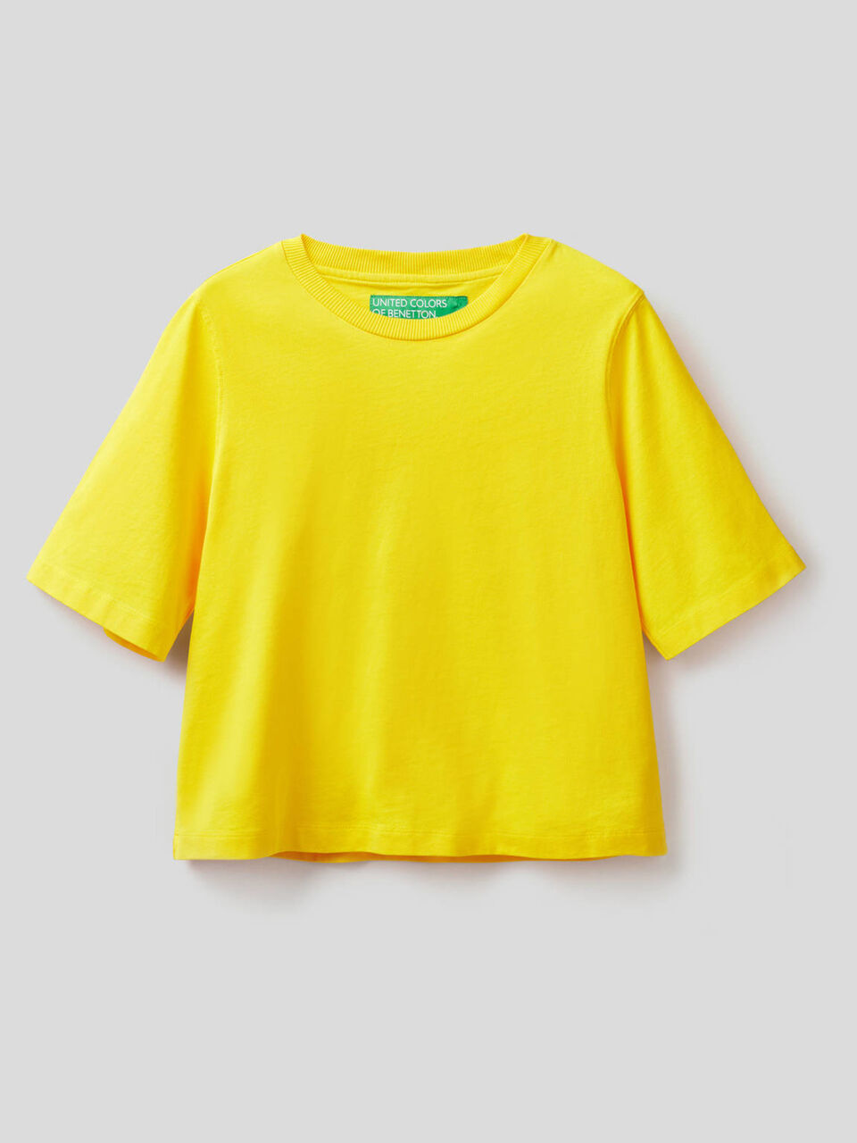 T-Shirt aus 100% Baumwolle im Boxy Fit image number 1