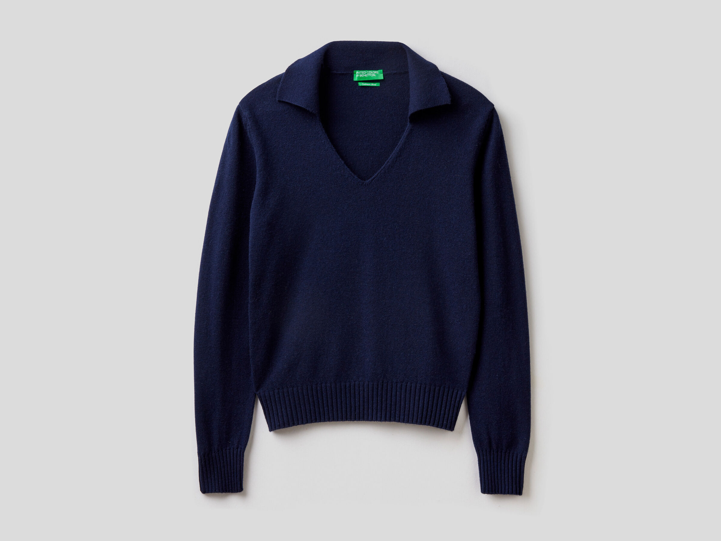 Pullover im Polo-Stil aus Wolle und Cashmere image number 4