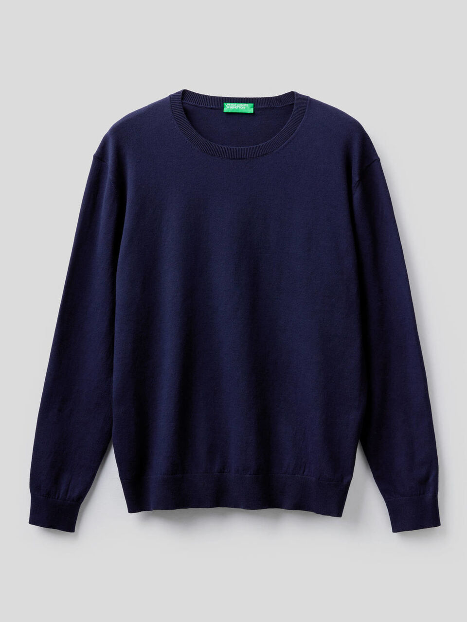 Pullover aus einer Baumwollmischung mit Rundausschnitt image number 1
