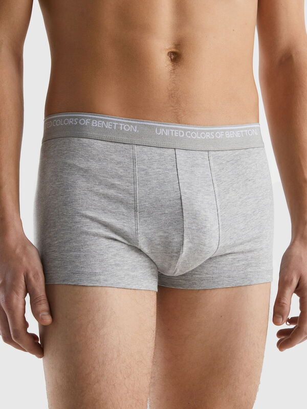 Anliegende Boxershorts aus Bio-Baumwolle