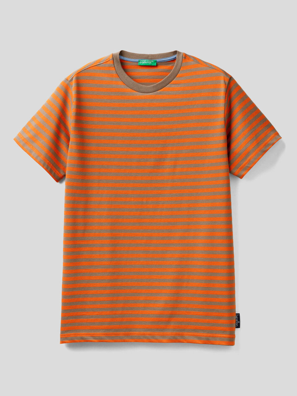 Gestreiftes T-Shirt aus 100% Bio-Baumwolle image number 1