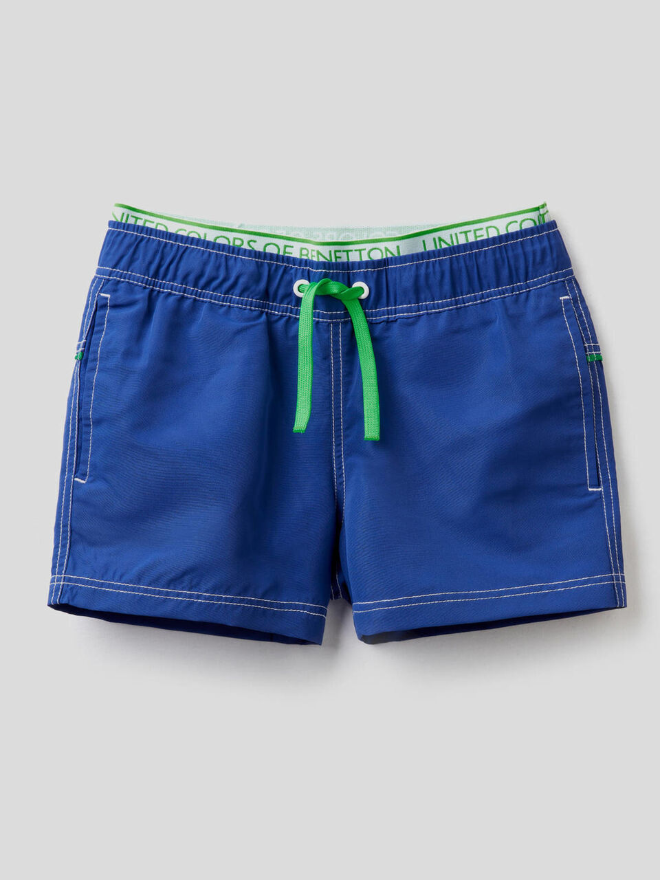Badeshorts mit doppeltem Bund image number 1