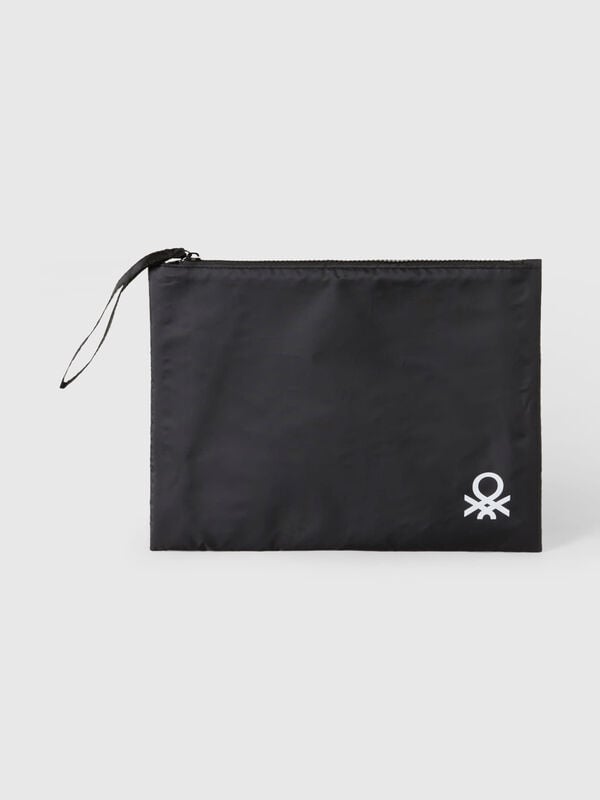 Große Beuteltasche mit Logo