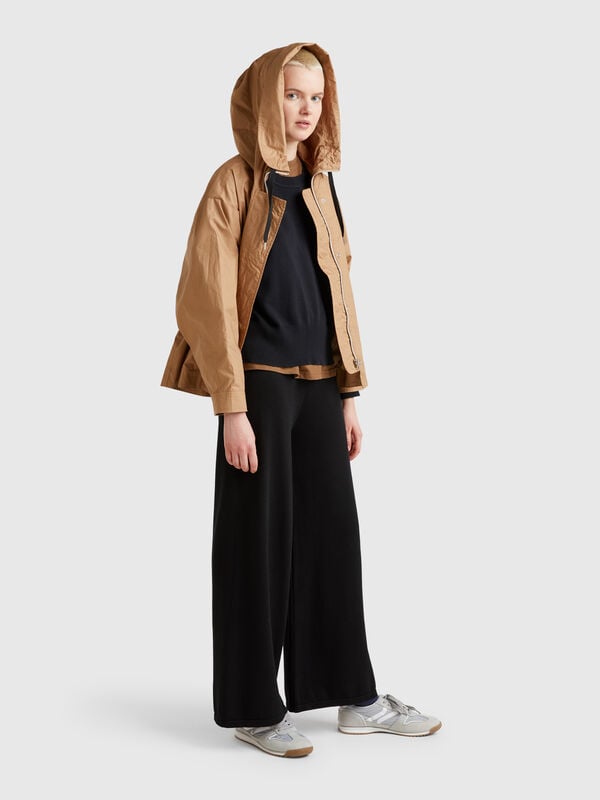 Weite Strickhose Damen