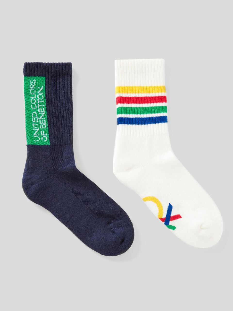 2er-Pack Socken mit Logo image number 1