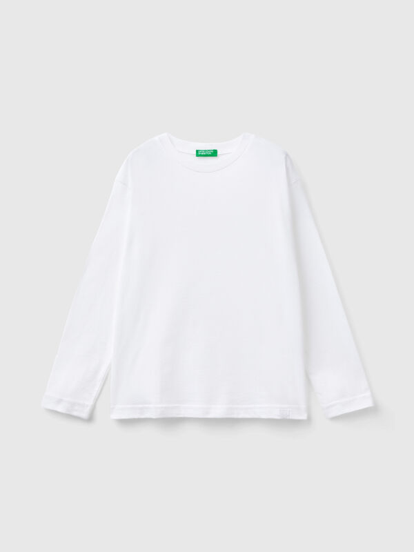 Rundhals-T-Shirt Baumwolle Jungen