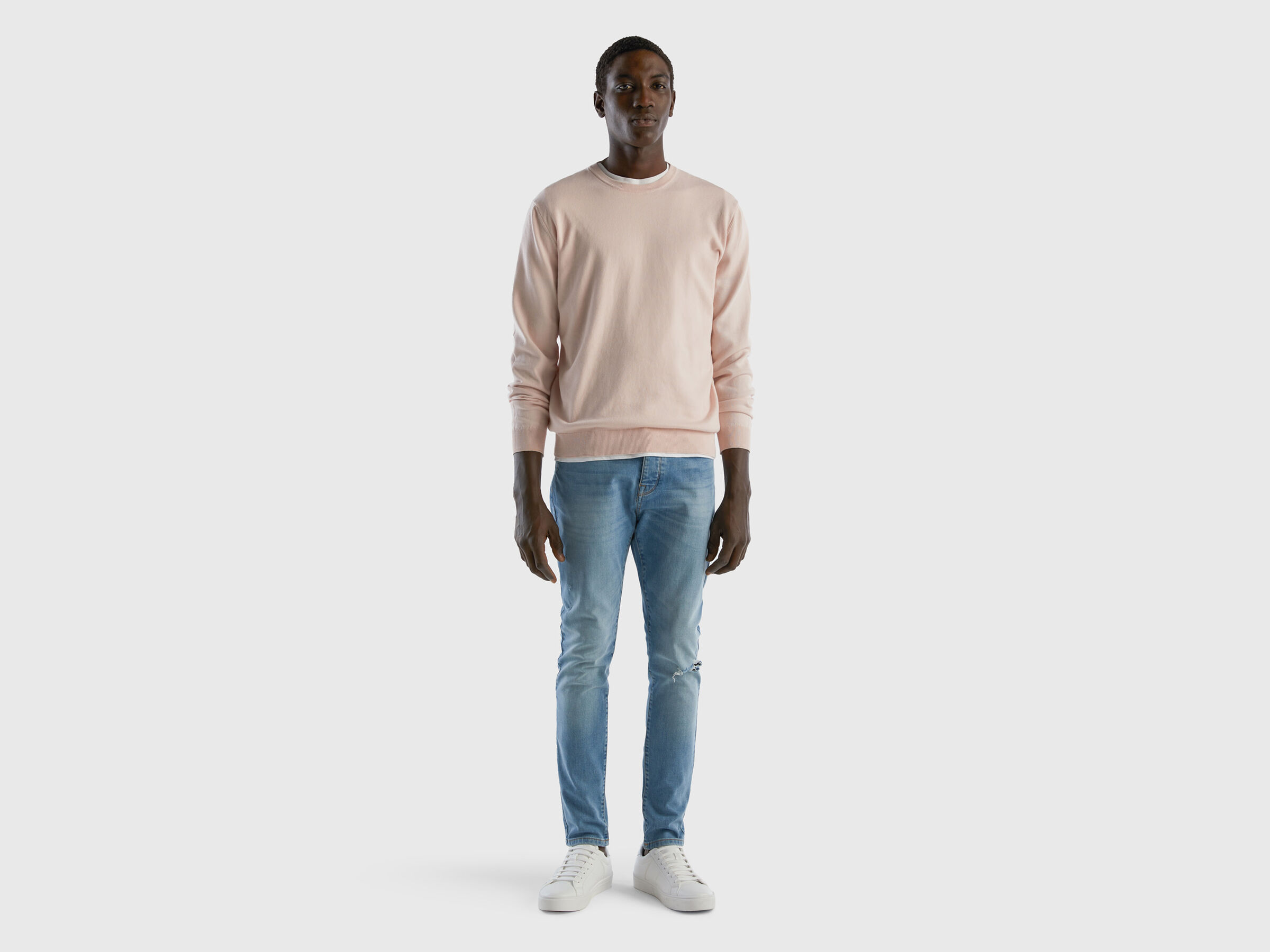 Pullover aus 100% Baumwolle mit Rundhalsausschnitt image number 3