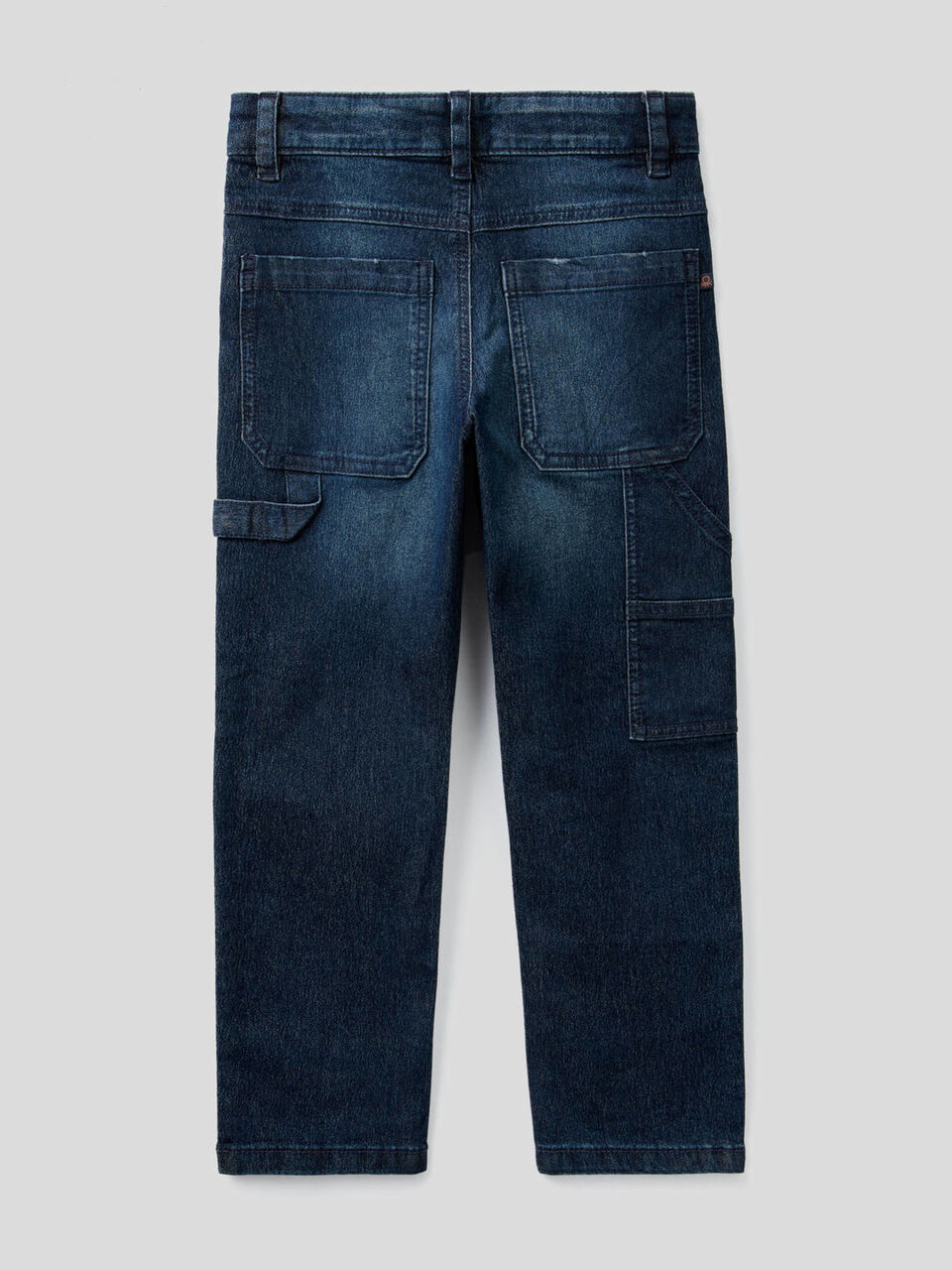 Jeans mit Details im Workwear-Stil image number 2