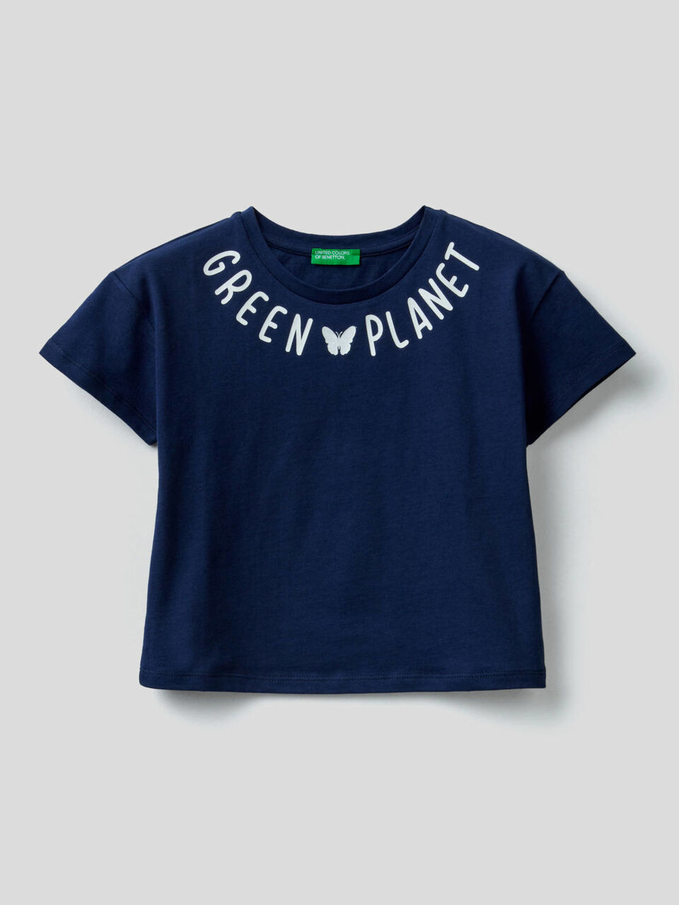 Boxy-T-Shirt aus reiner Baumwolle image number 1