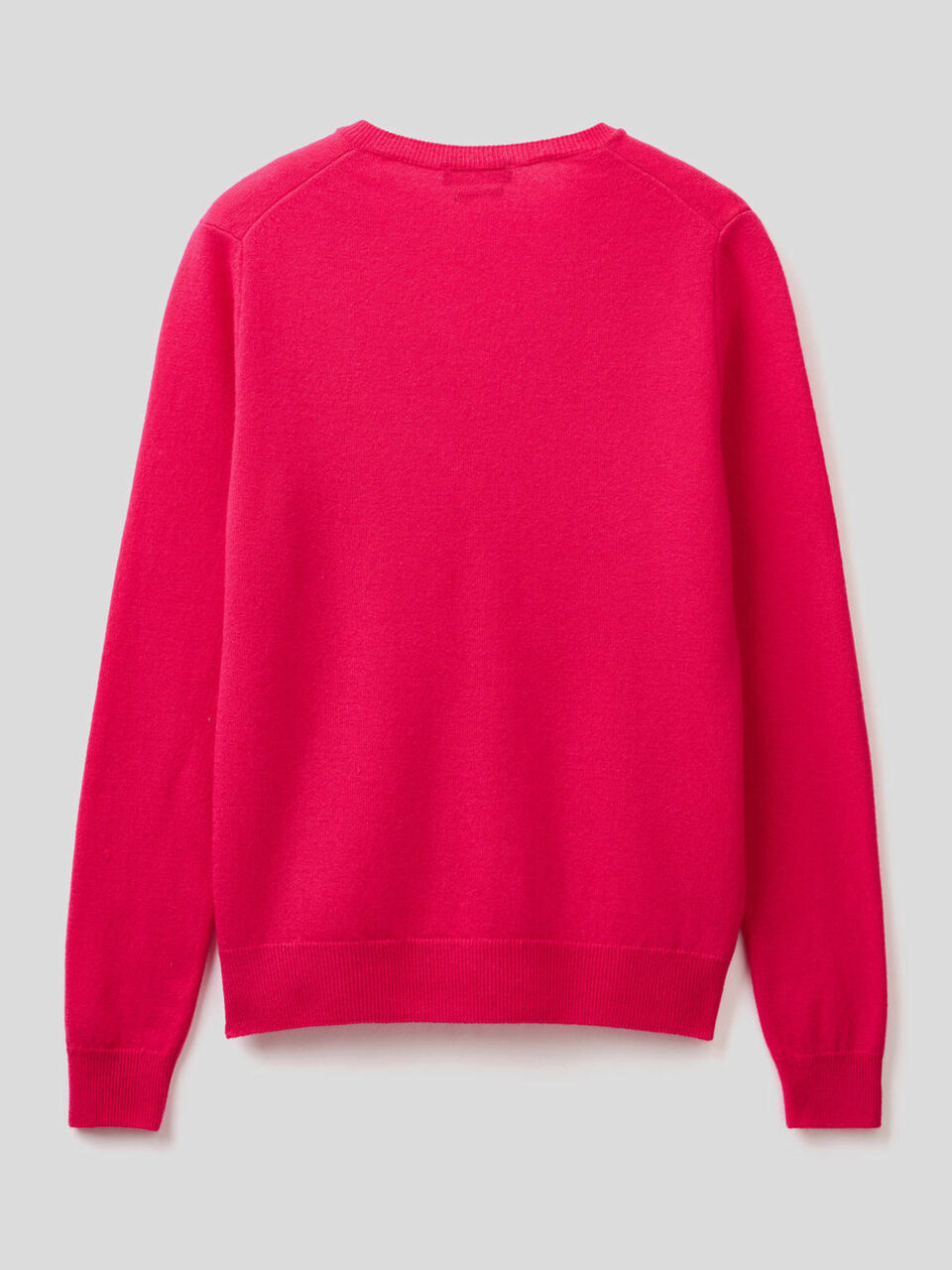 Pullover aus reiner Schurwolle mit V-Ausschnitt image number 2