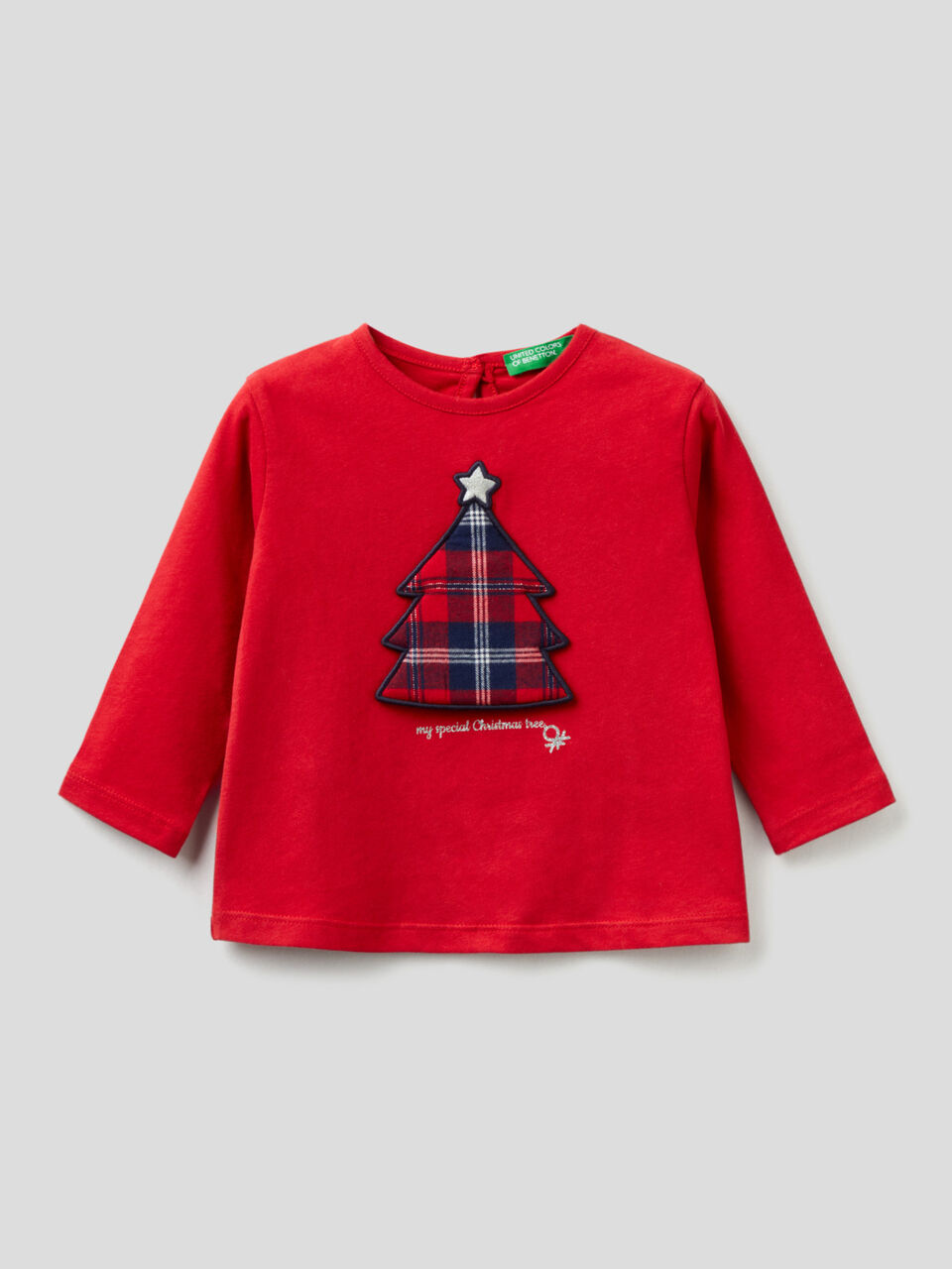 Weihnachtliches T-Shirt mit Applikation image number 1