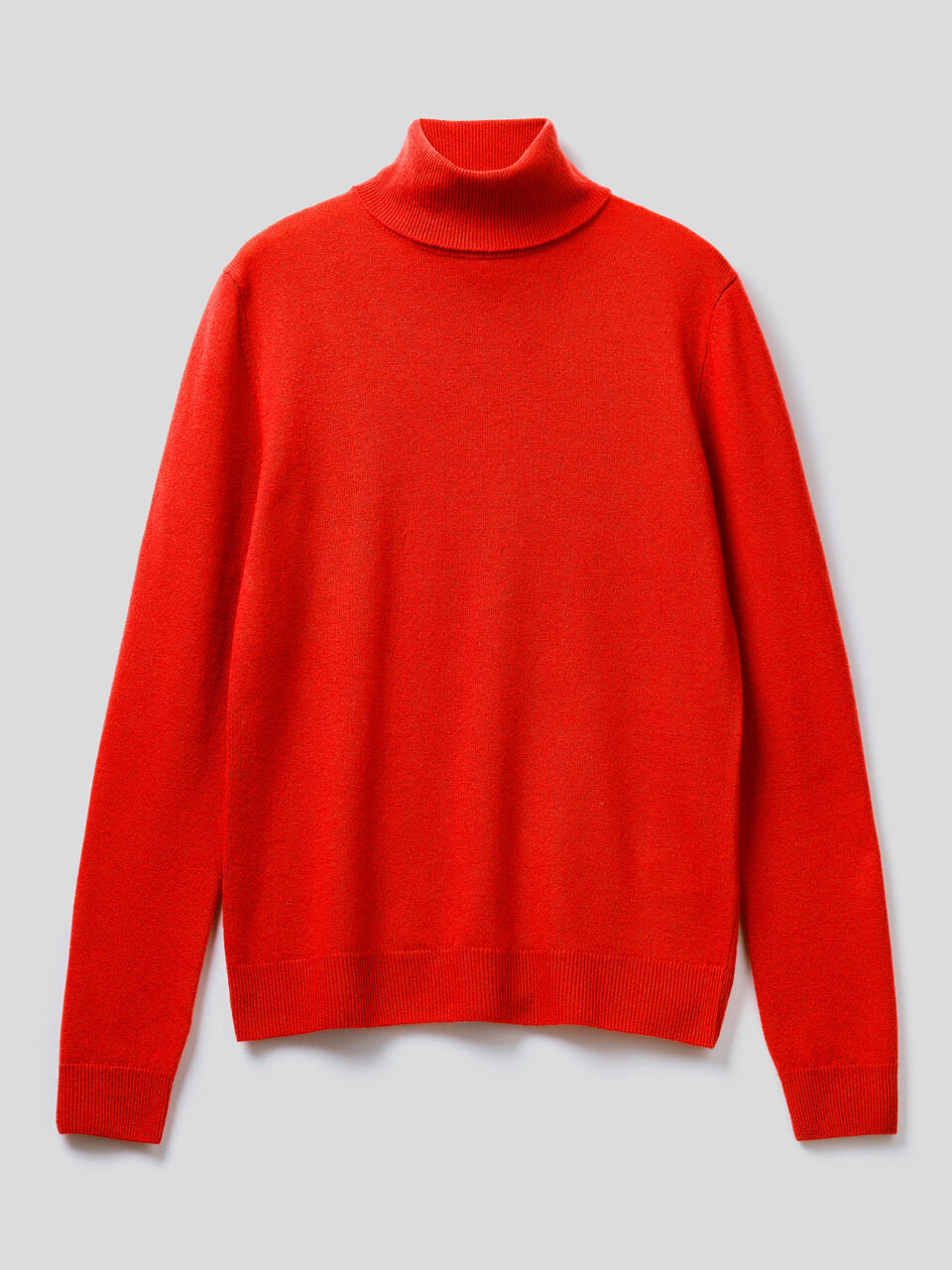 Rollkragenpullover aus reiner Schurwolle image number 1