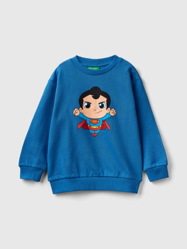 Sweatshirt ©&™ DC Comics Batman in Avio-Blau Jungen