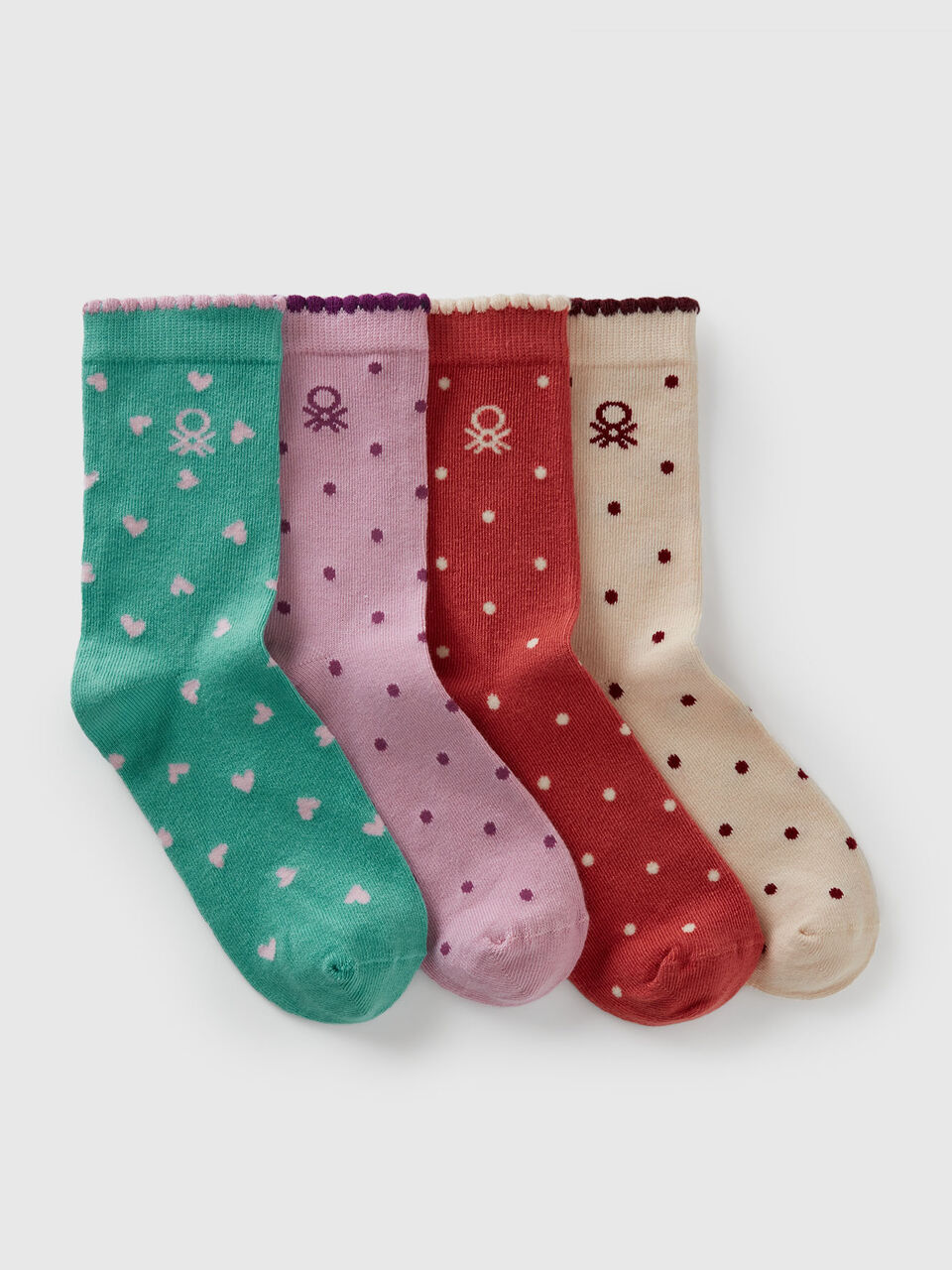 KNITTED SOCKS 4 PAIR Jungen image number 1