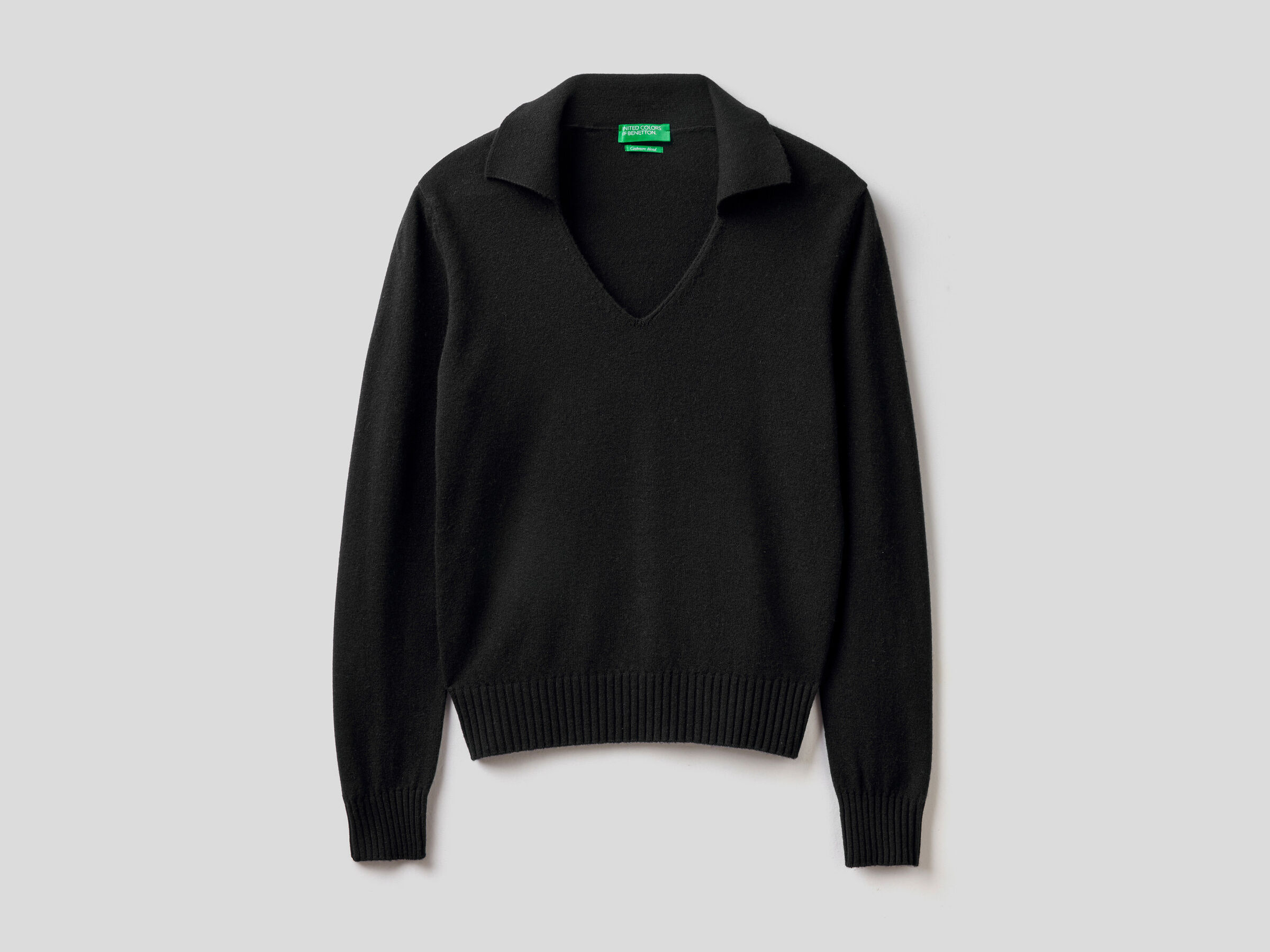 Pullover im Polo-Stil aus Wolle und Cashmere image number 4