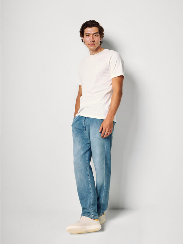 T-Shirt aus langstapeliger Baumwolle Herren