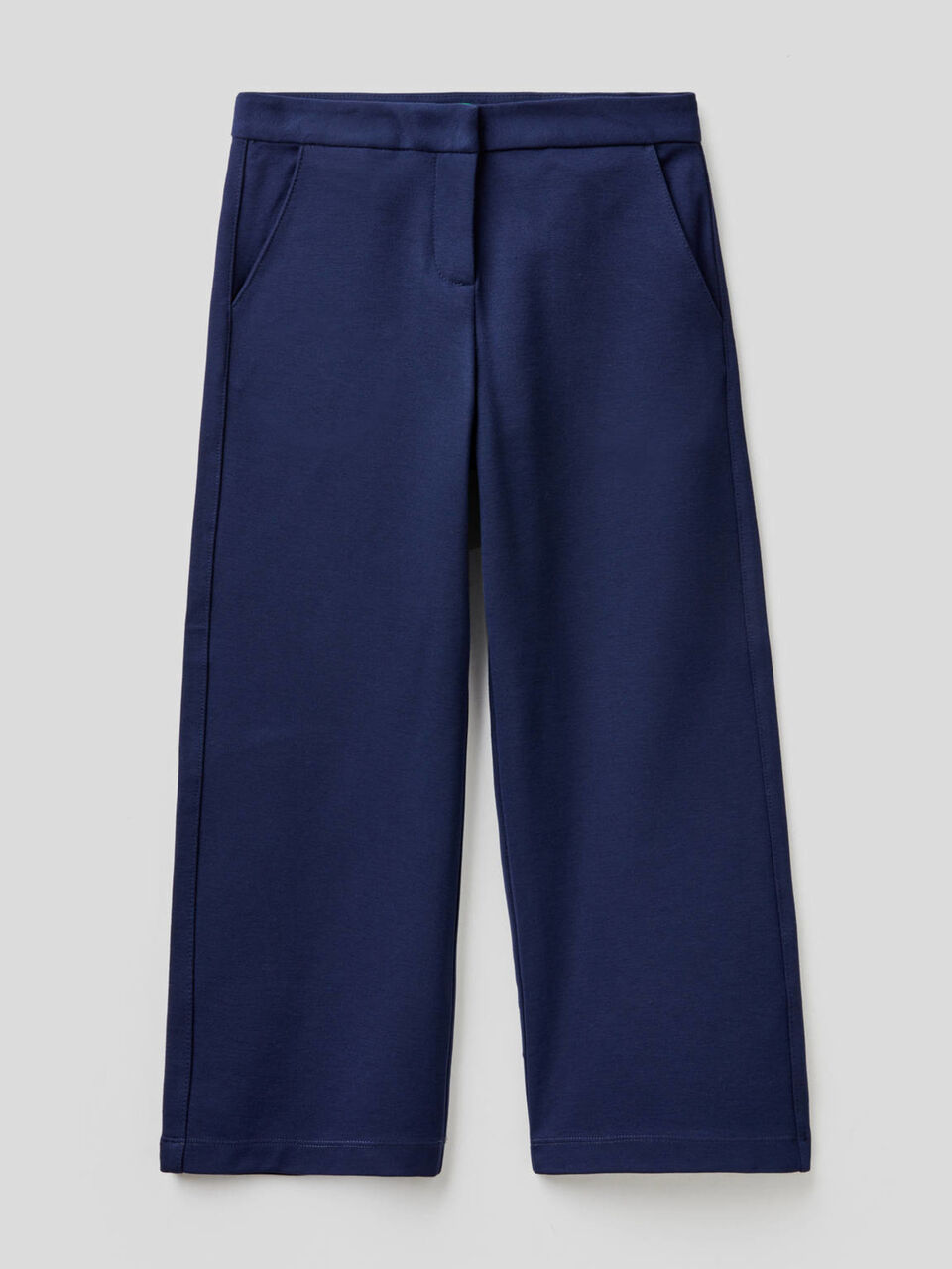 Einfarbige Palazzo-Hose image number 1