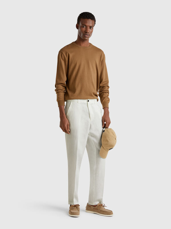 Chinos aus reinem Leinen Herren