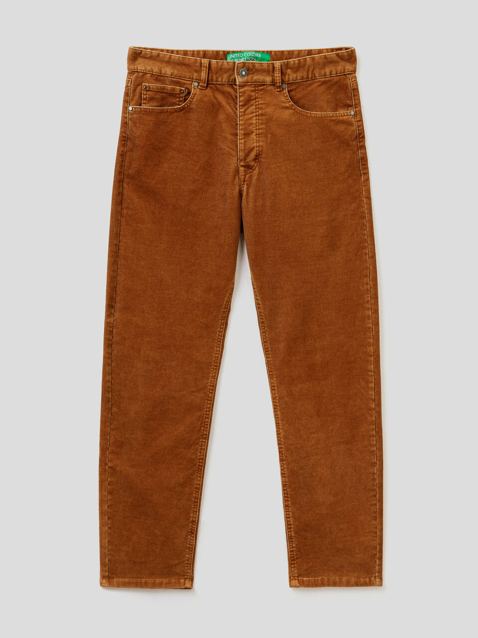 Five-Pocket-Hose aus Samt image number 1