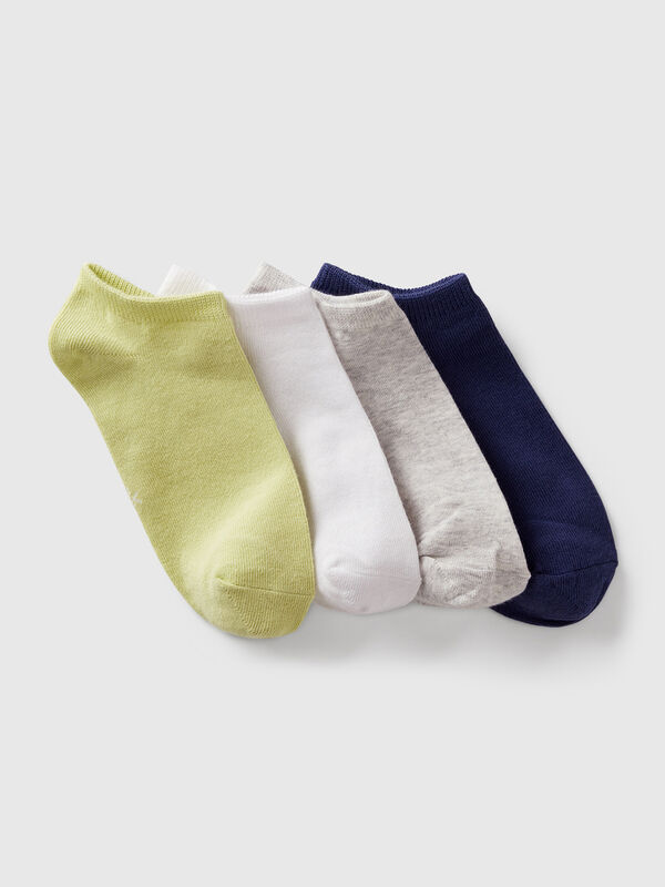 Vier Paar kurze Socken Jungen