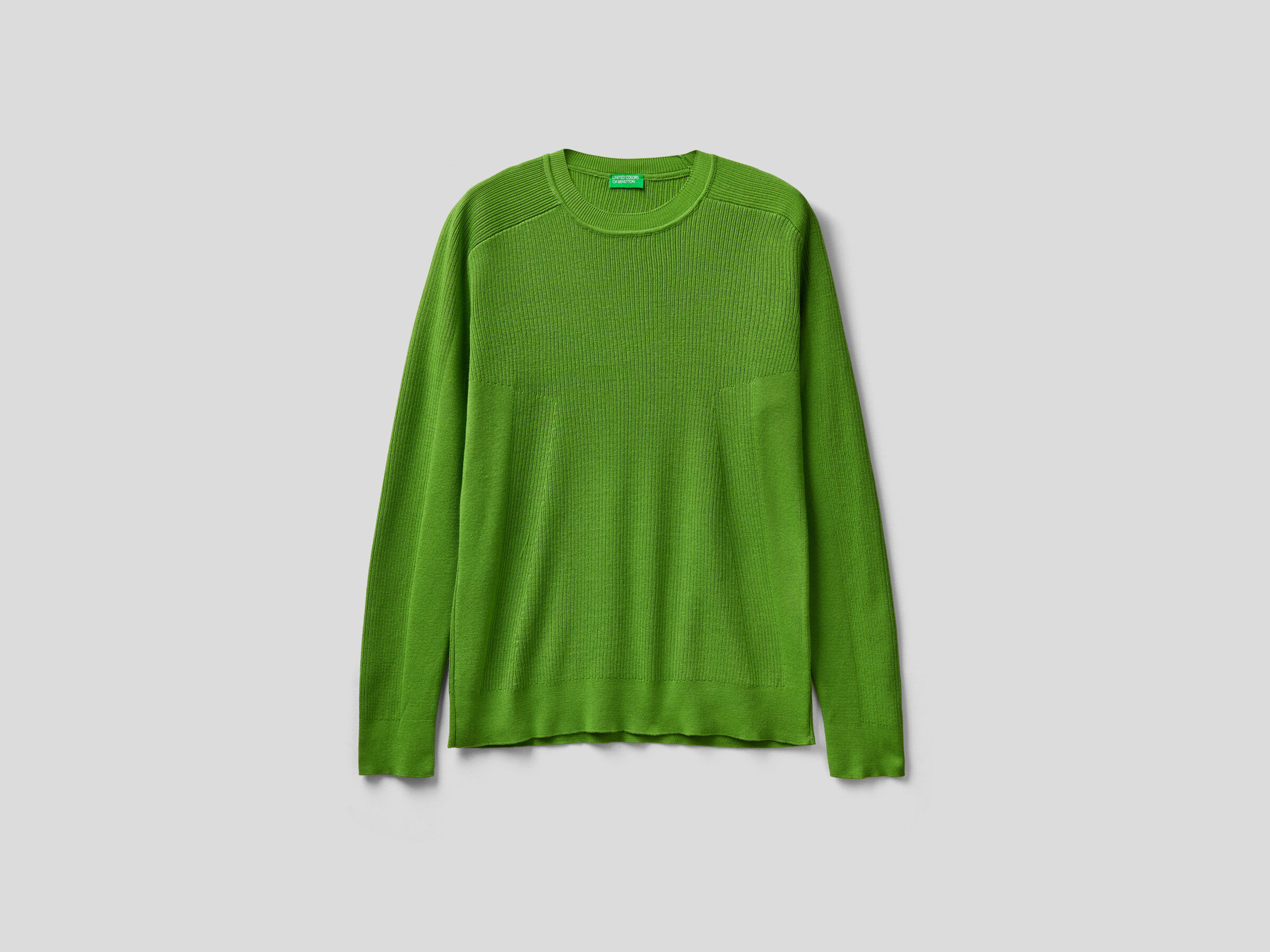 Pullover in einer Baumwollmischung mit Rundhals image number 4