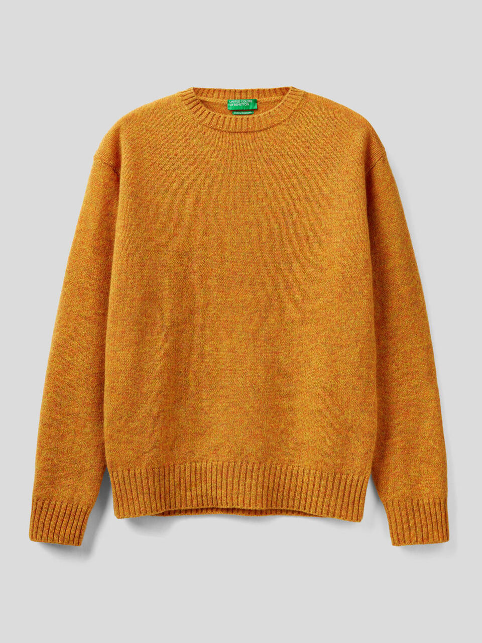 Pullover aus reiner Shetlandwolle mit Rundausschnitt image number 1