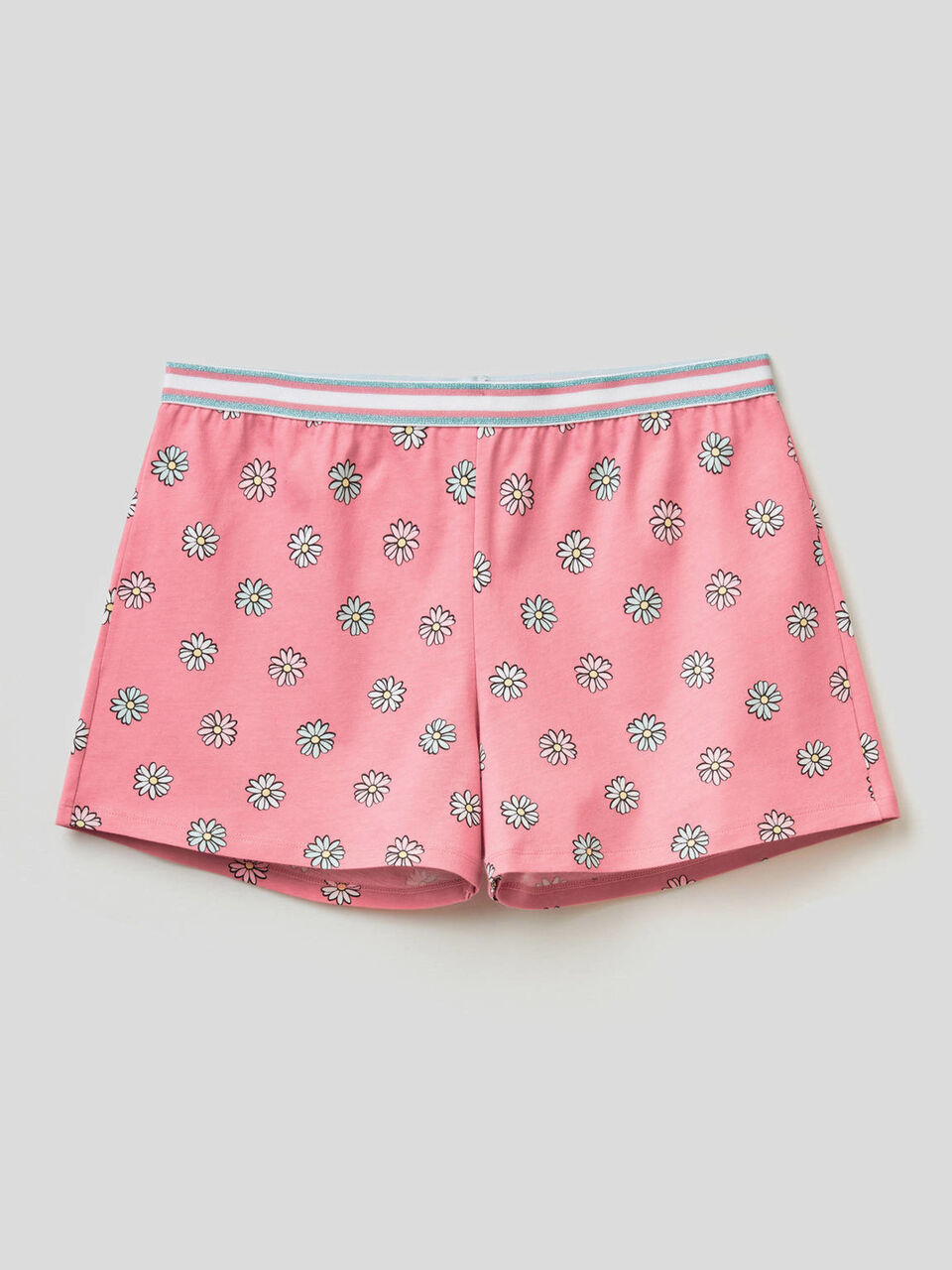 Shorts aus 100% Baumwolle mit Print image number 1