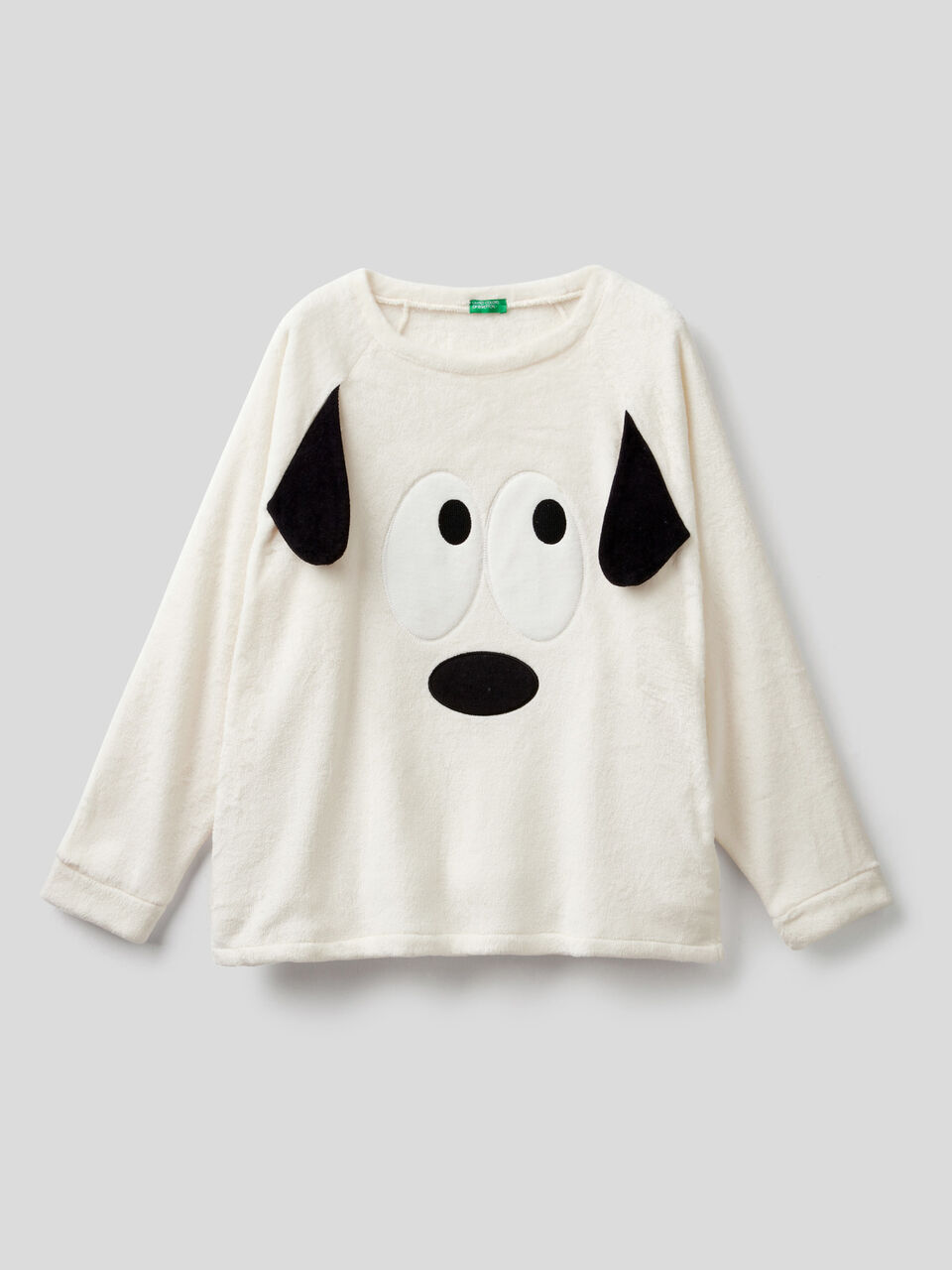 Pullover aus Fleece mit Applikationen image number 1