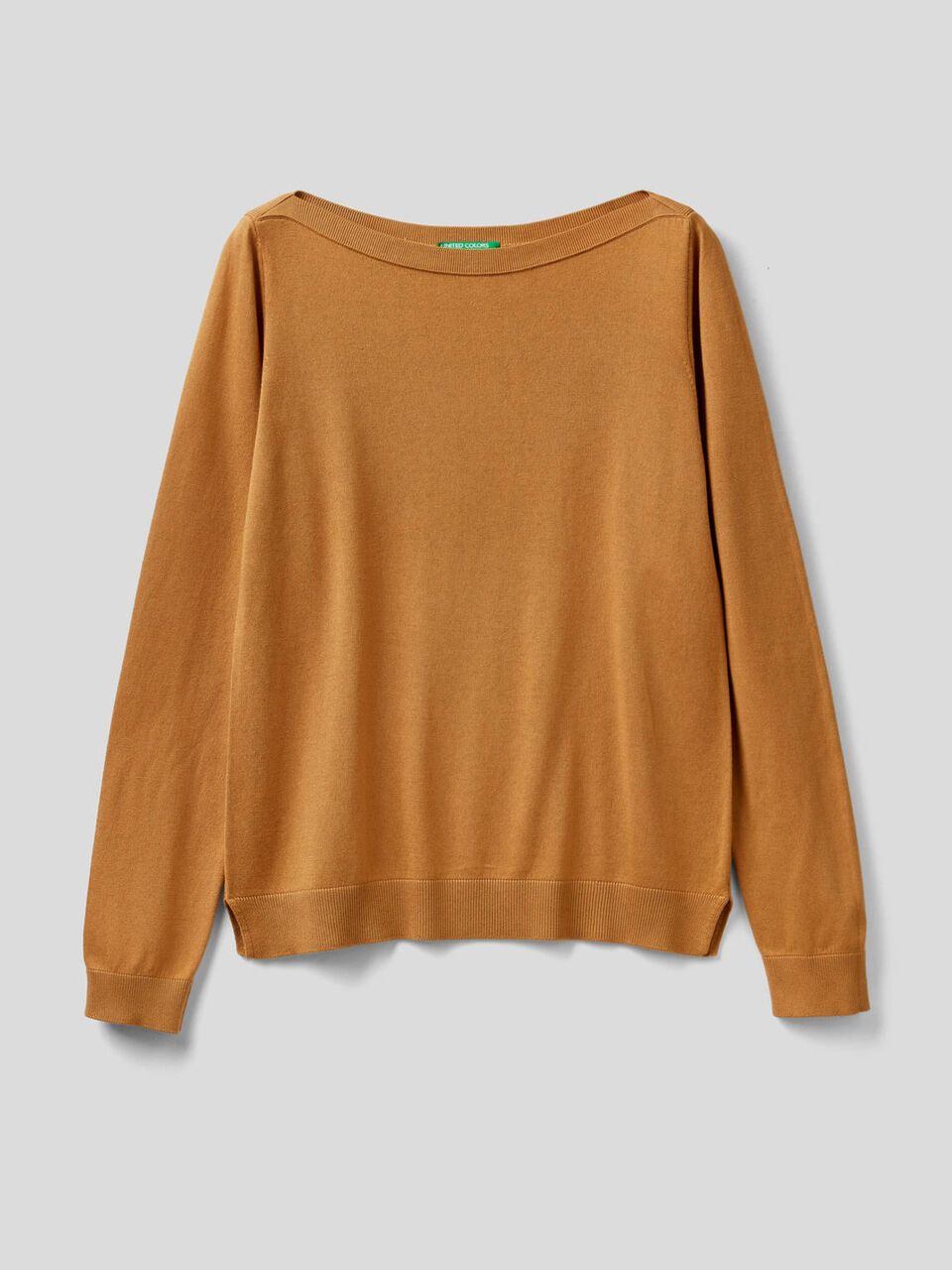 Pullover mit Carmenausschnitt image number 1