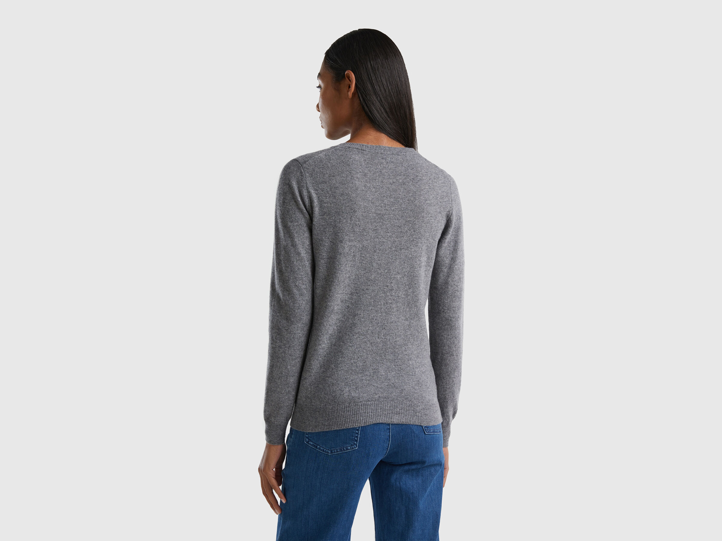 Pullover aus reiner Schurwolle mit Rundausschnitt image number 2