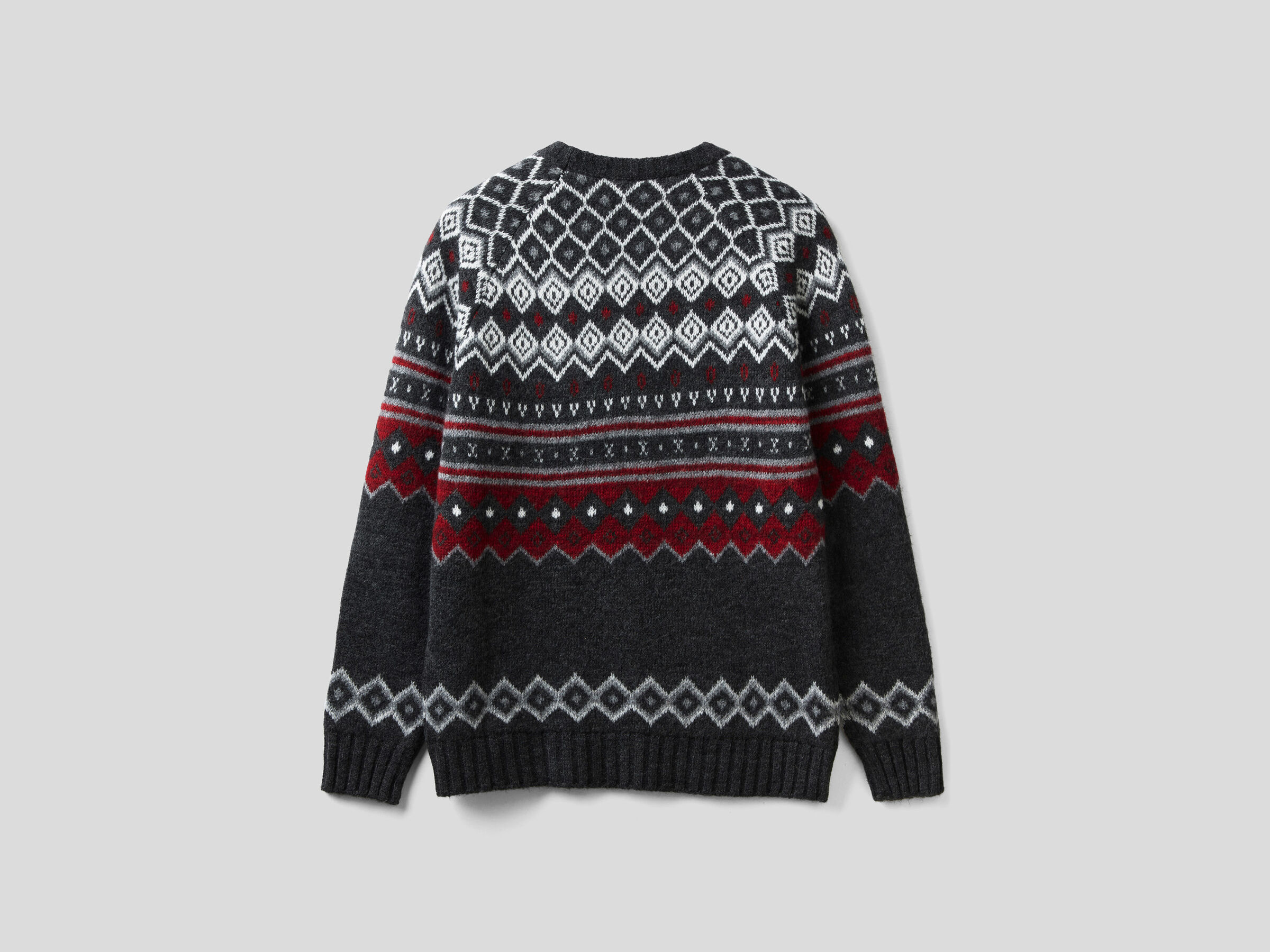 Jacquard-Pullover in einer Cashmeremischung image number 5
