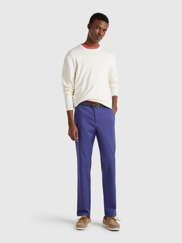 Slim-Fit-Chinohose aus Stretch-Baumwolle Herren