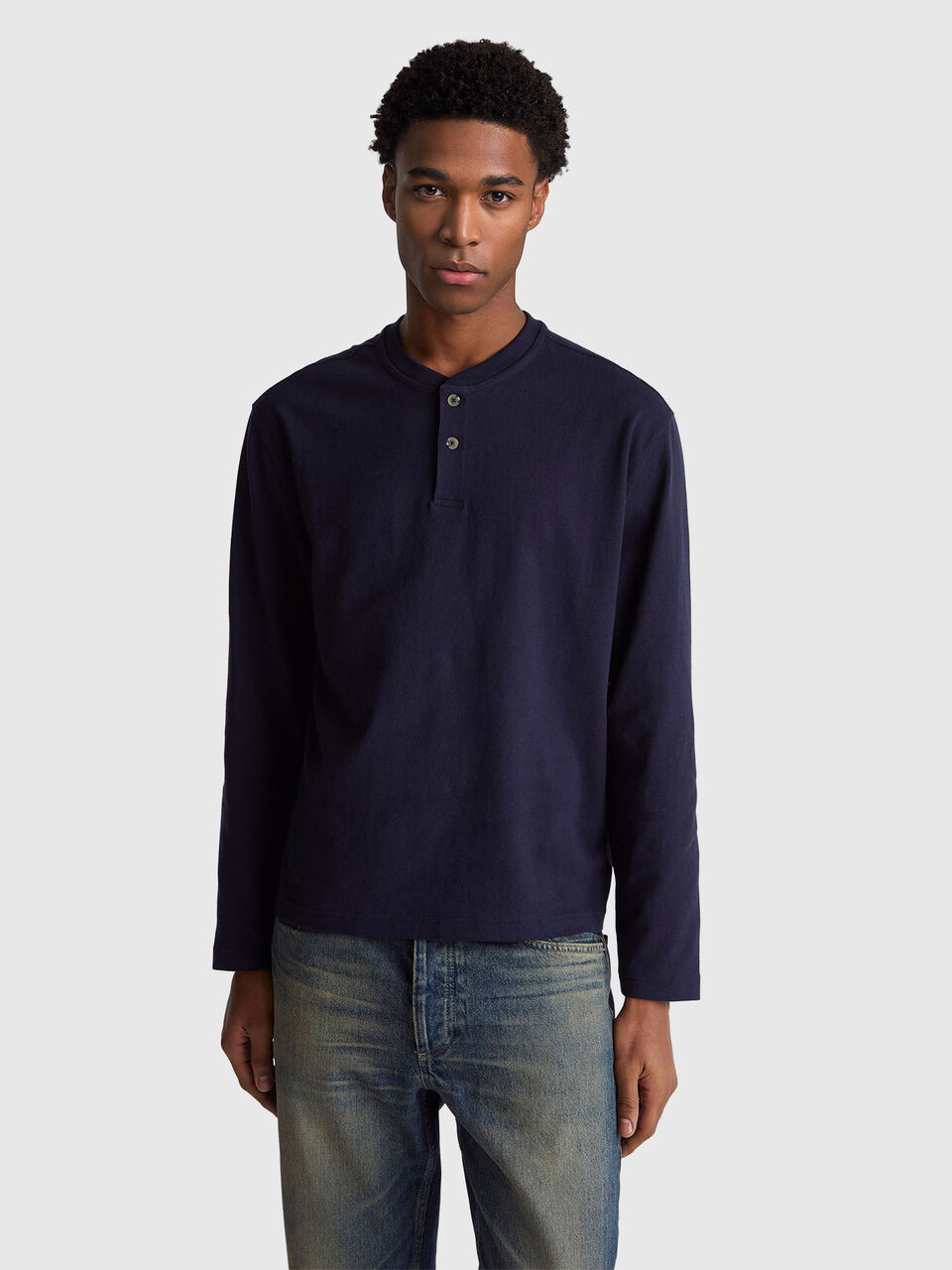 ROUND NECK SWEATL/S Herren image number null