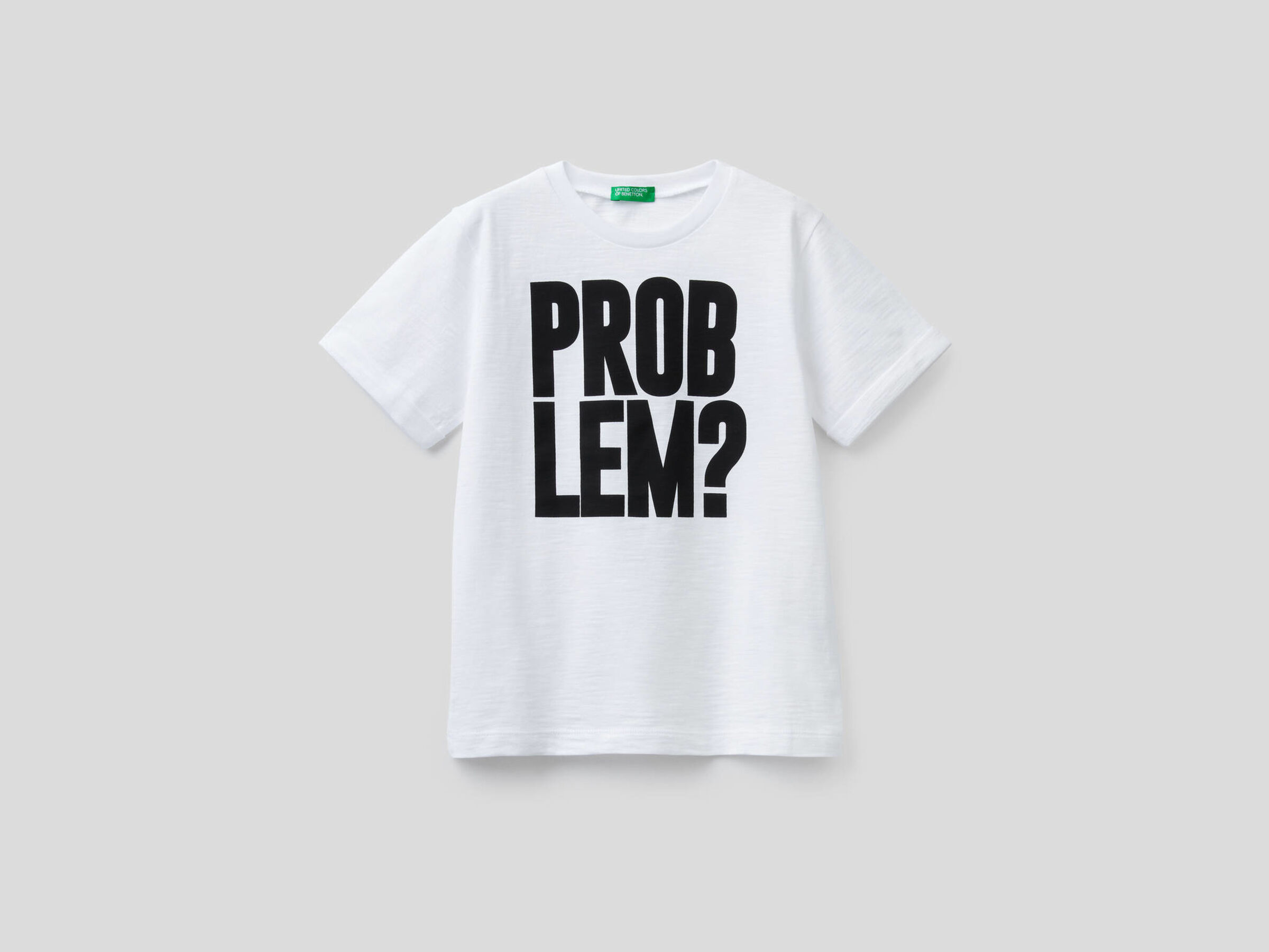 T-Shirt aus Baumwolle mit Maxi-Print image number null