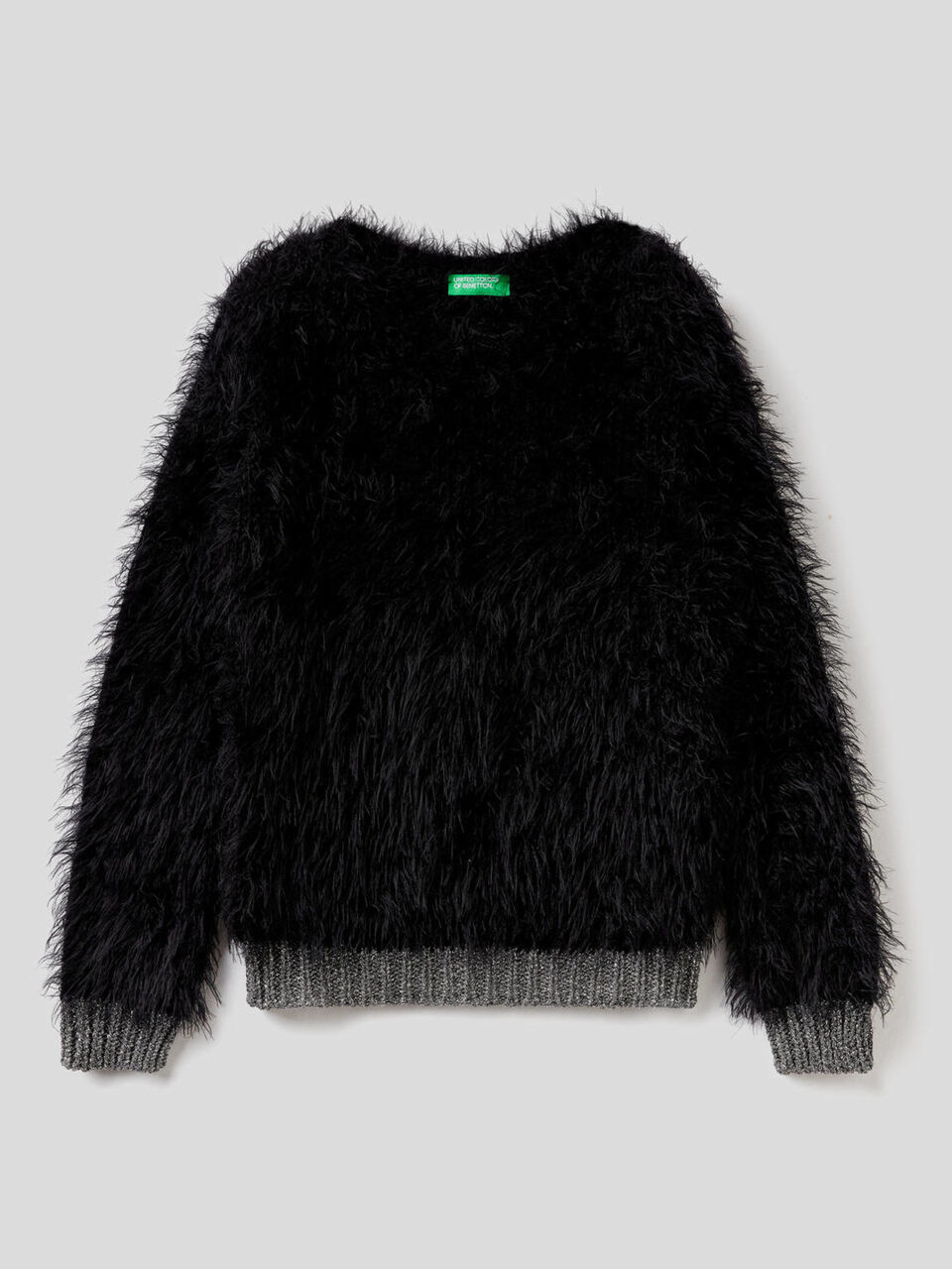 Pullover aus Langhaar-Garn image number 1