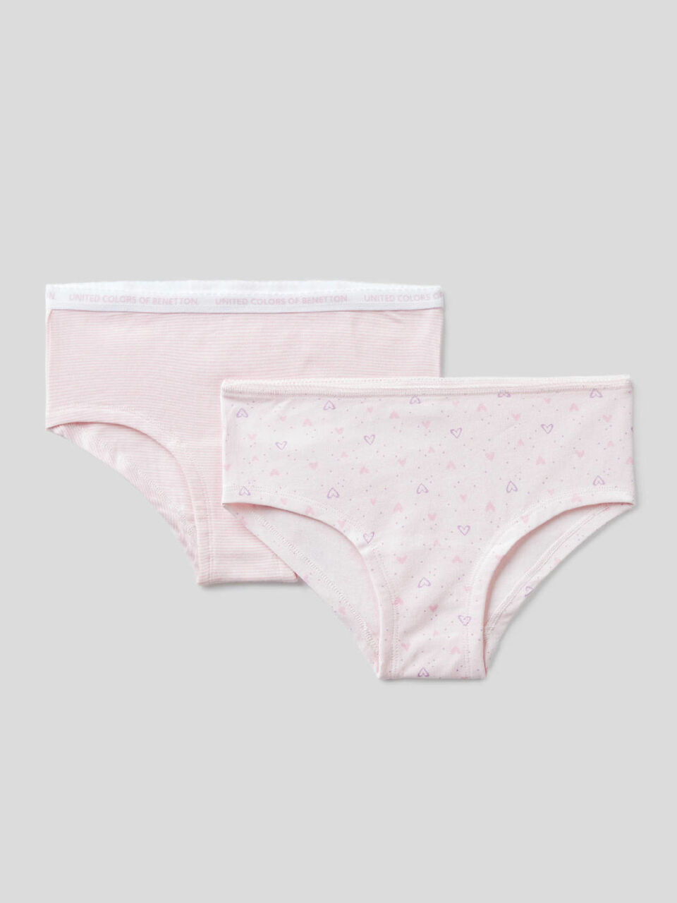 Zwei Culottes aus stretchiger Baumwolle image number 1
