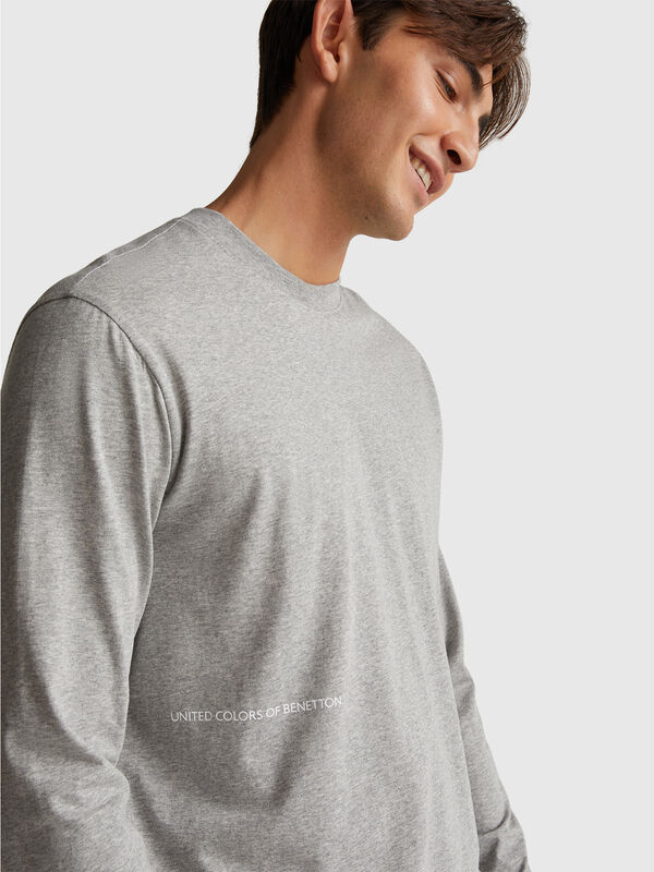 T-Shirt mit Logo-Print Herren