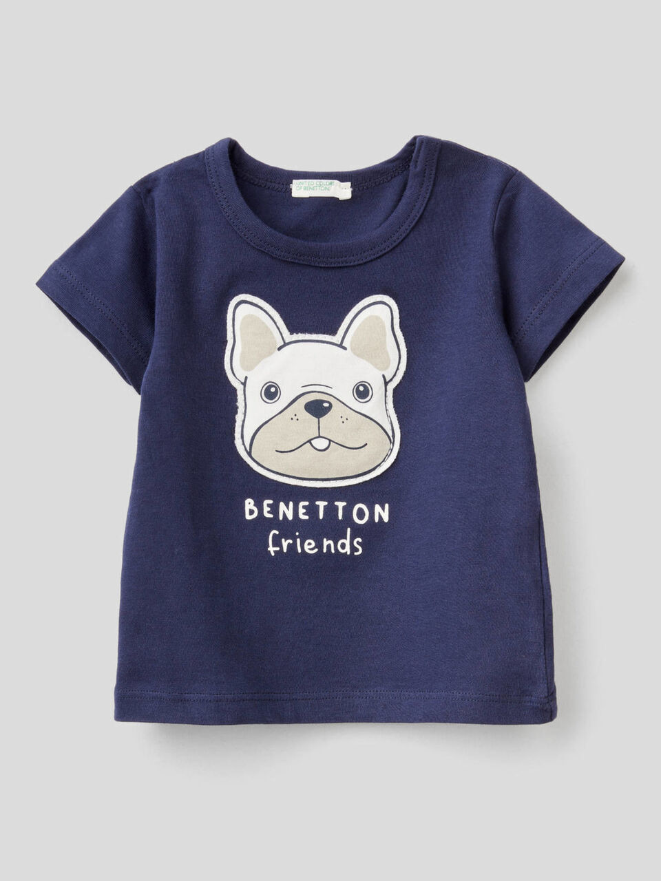 T-Shirt mit Aufnähern und Print image number 1