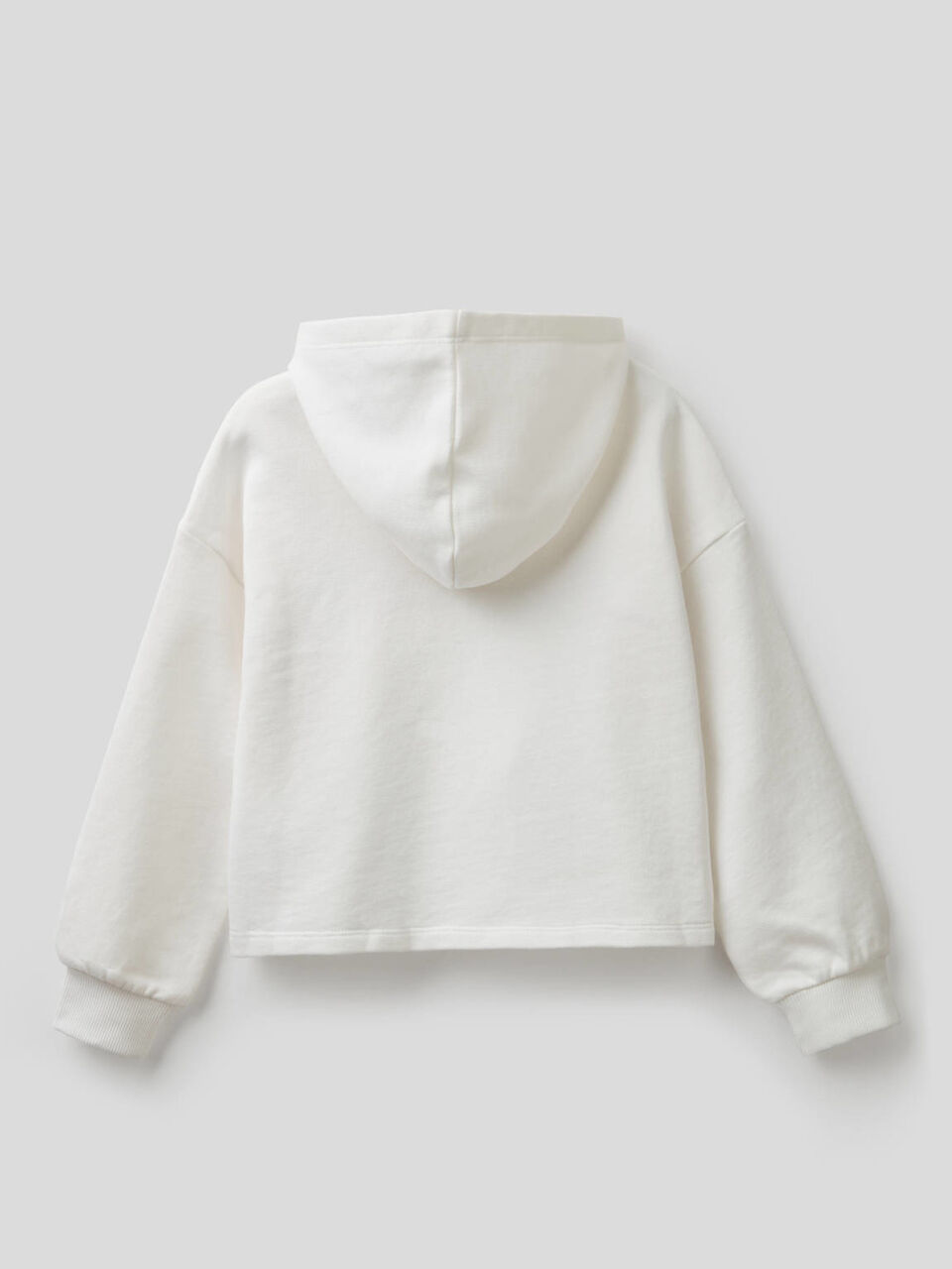 Sweatshirt aus Baumwolle mit aufgesticktem Logo image number 2