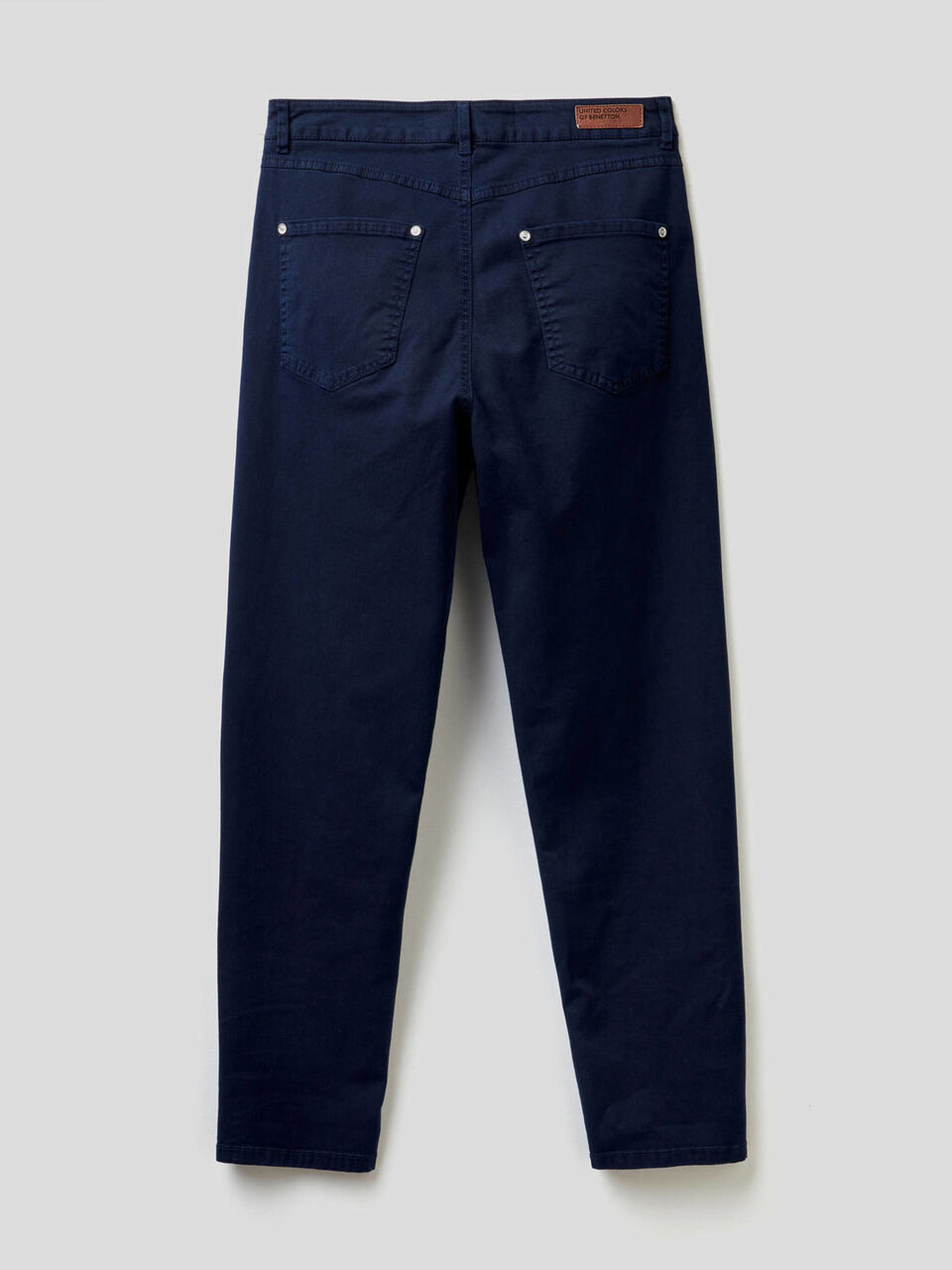 Boyfriend-Hose aus stretchiger Baumwolle image number 2