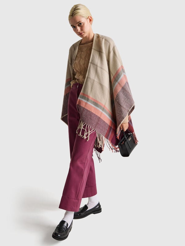 Gerade Hose mit Bündchen Damen