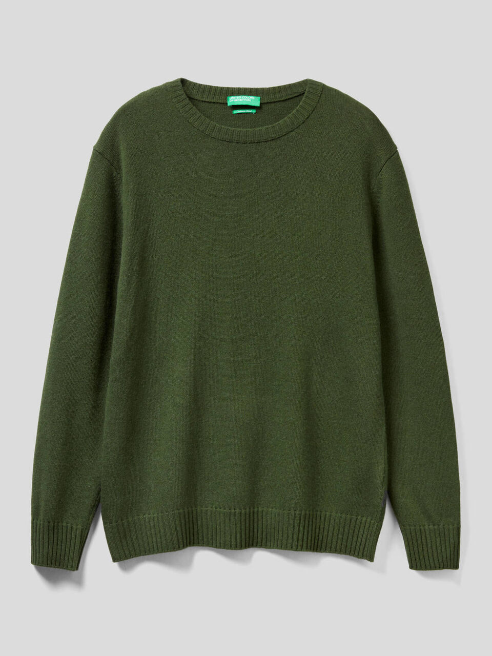 Pullover mit Rundausschnitt in einer Mischung aus Wolle und Cashmere image number 1