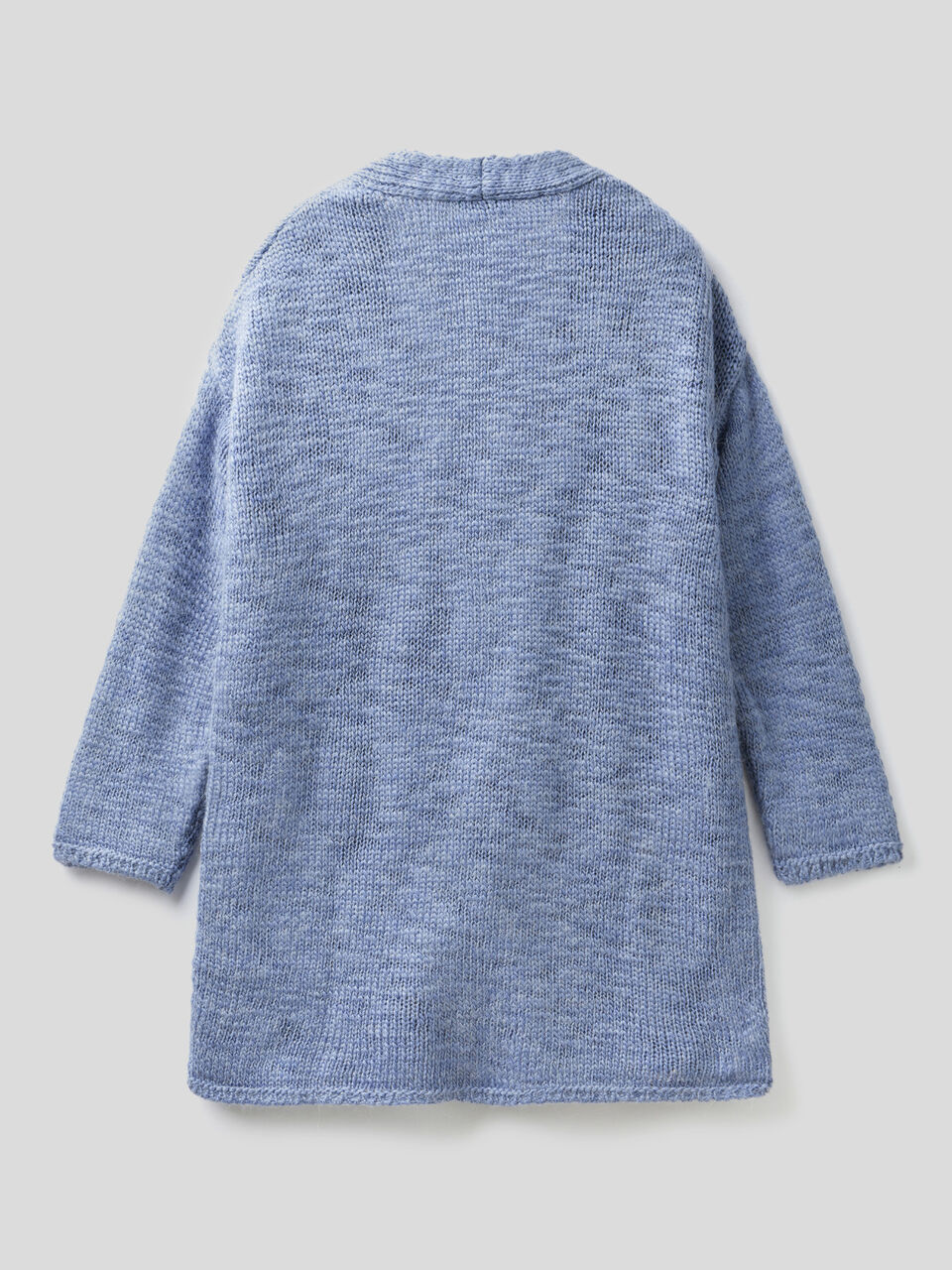 Maxi-Strickjacke in einer Mischung aus Wolle und Alpaca image number 2