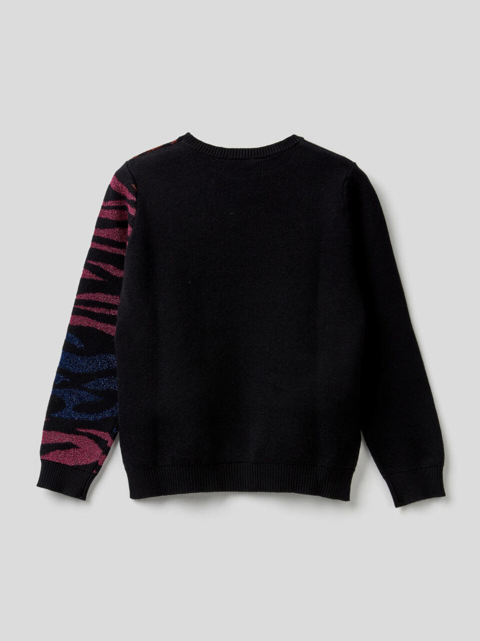 Pullover mit Animalier-Intarsienarbeit image number 2